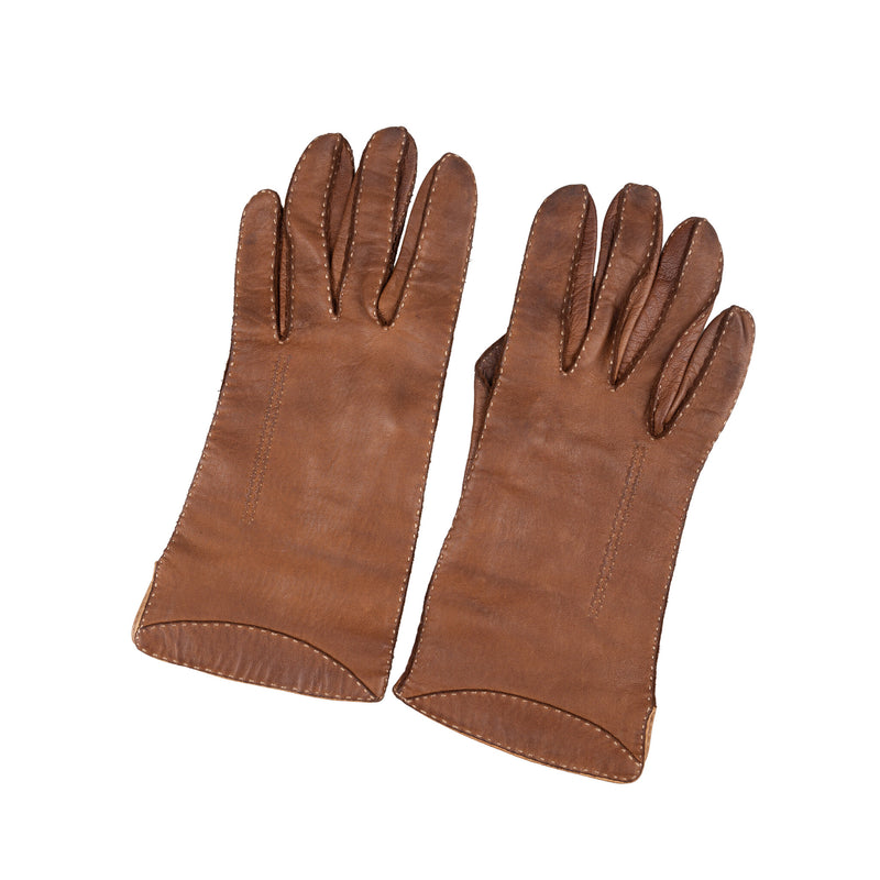 Drie paar leren handschoenen, 20e eeuw-zoom-