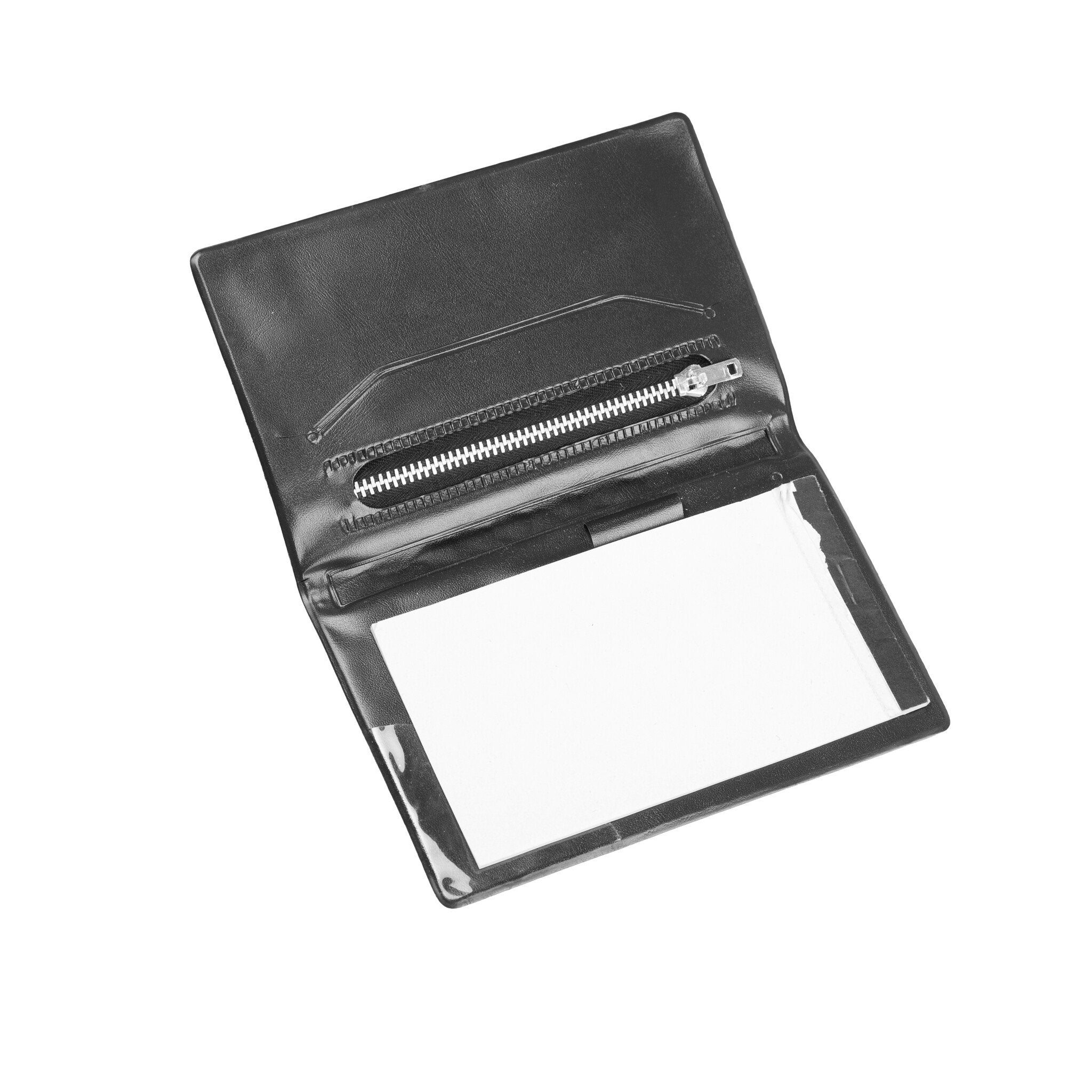 Zwarte clutch van reptielen leer en notitieblokje, 20e eeuw-zoom-5