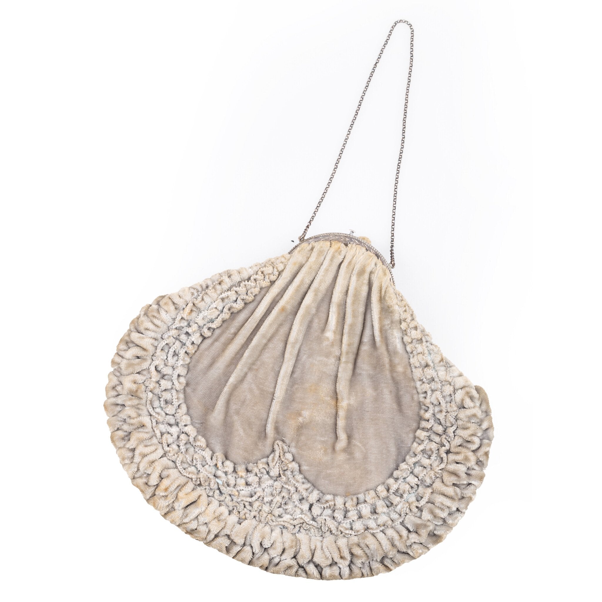 Gala setje met avondtas en handschoenen, 20e eeuw-zoom-2