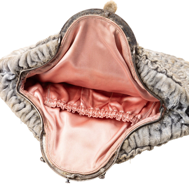 Gala setje met avondtas en handschoenen, 20e eeuw-zoom-