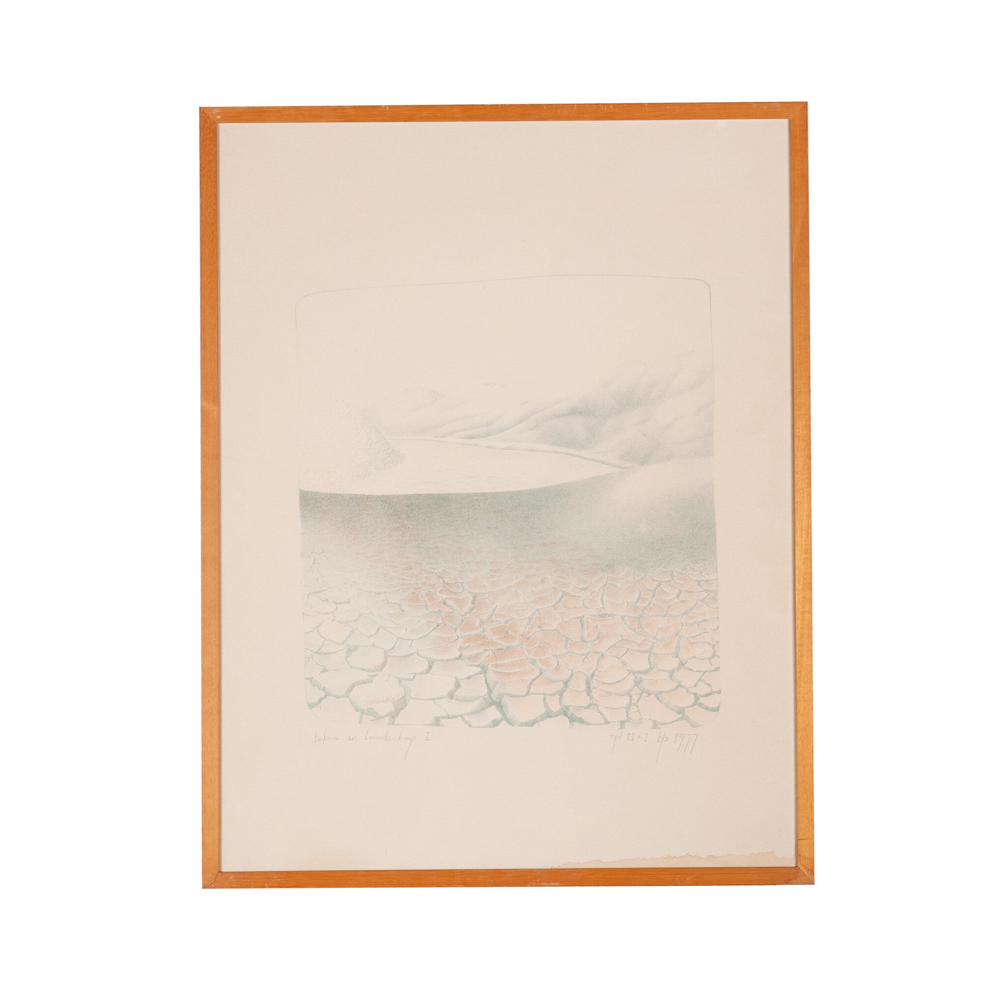 Els van der Graaf, 'Teken in Landschap 1', 1977