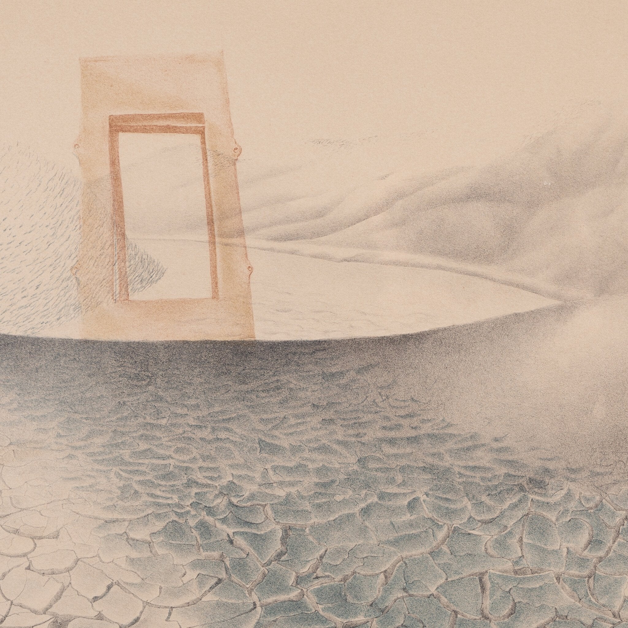 Els van der Graaf, 'Teken in Landschap 4', 1977