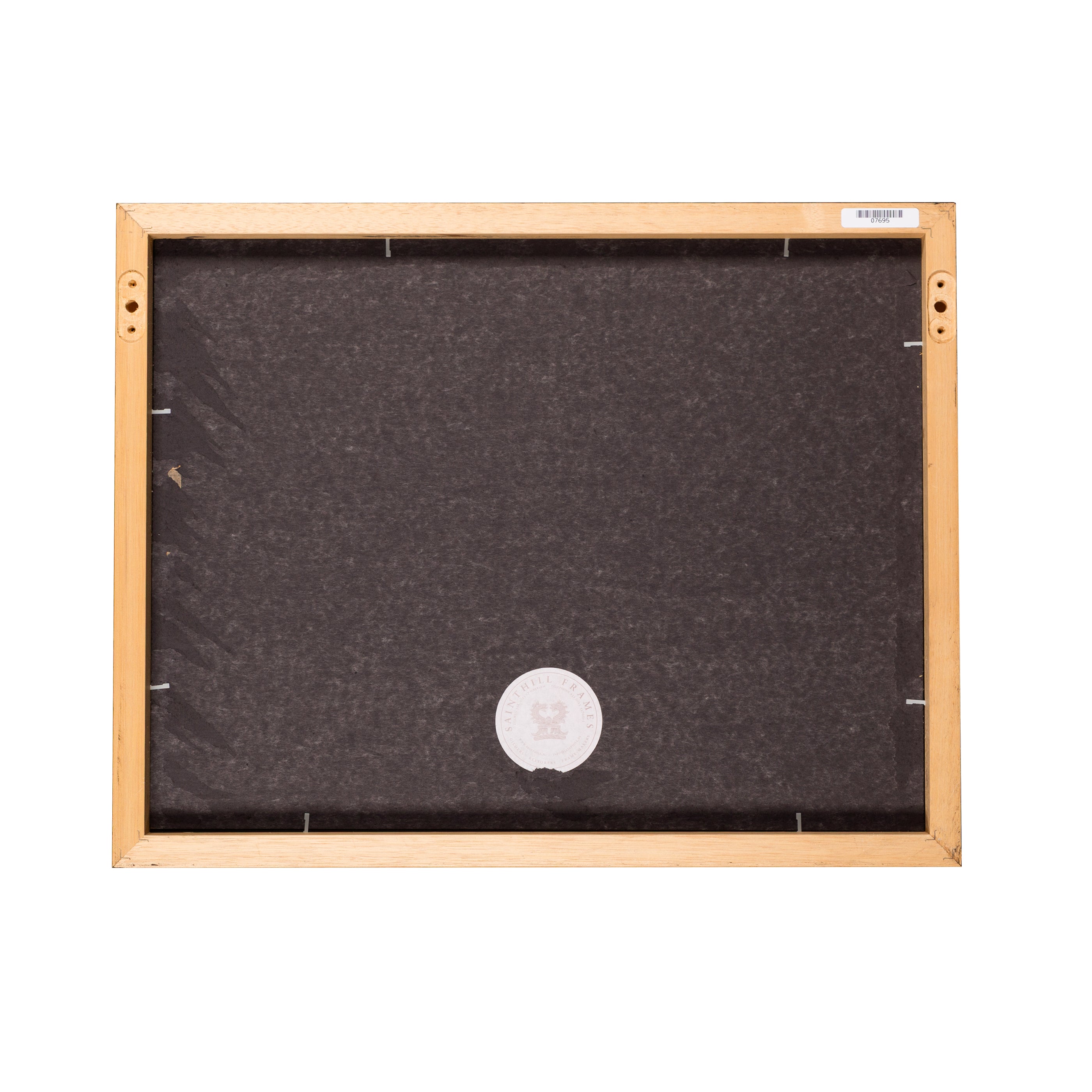 Zwarte houten lijst met museumglas, 43 x 55 cm-zoom-3
