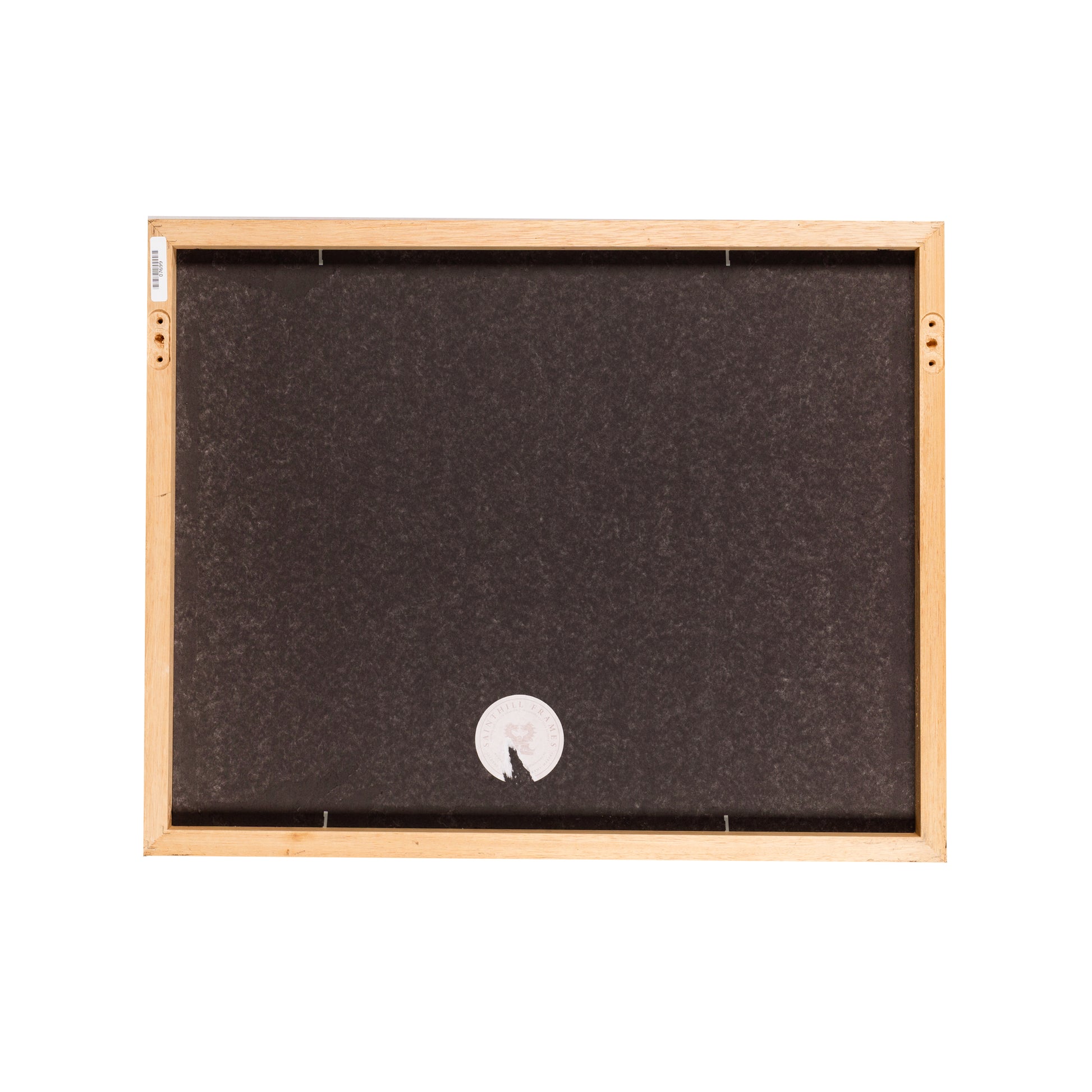 Zwarte houten lijst met museumglas, 50 x 63 cm-3