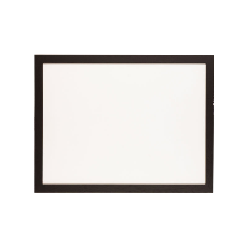 Zwarte houten lijst met museumglas, 50 x 63 cm-zoom-