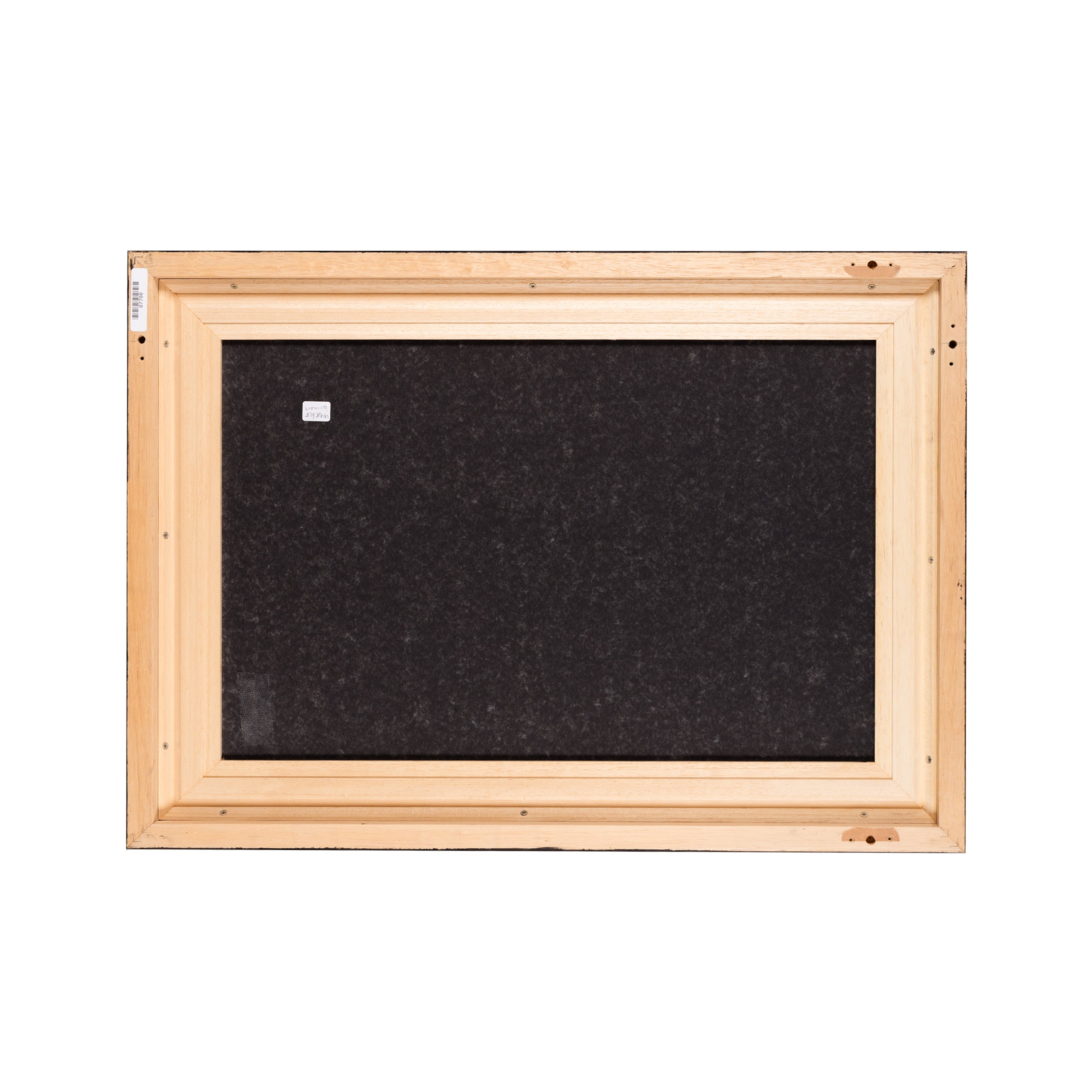 Zwarte houten lijst met museumglas, 48,5 x 66 cm-zoom-3