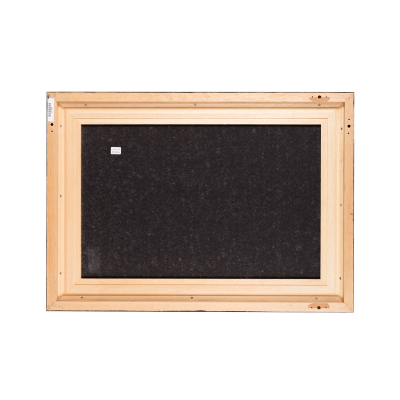 Zwarte houten lijst met museumglas, 48,5 x 66 cm-zoom-