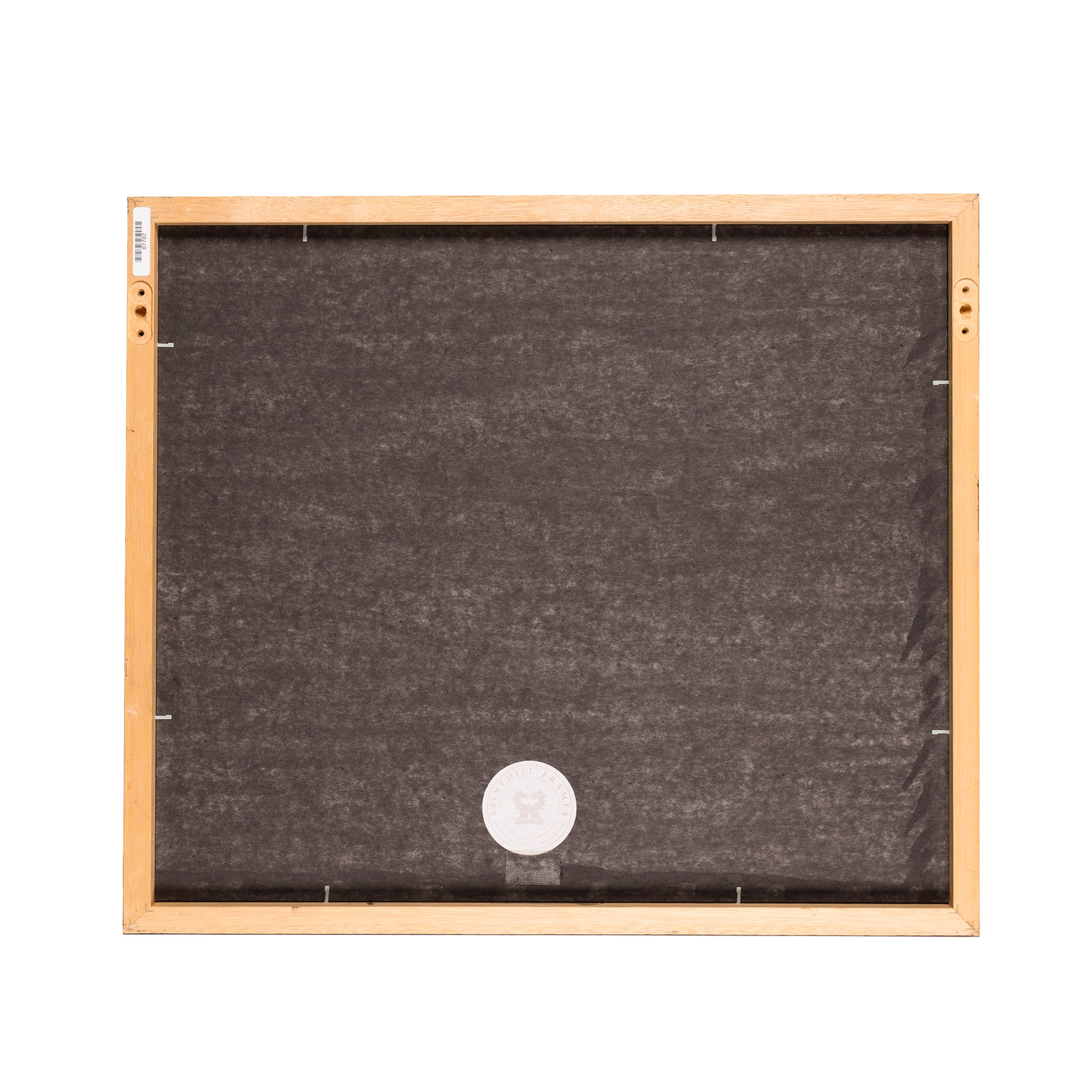 Zwarte houten lijst met museumglas, 54,5 x 63,5 cm-zoom-3