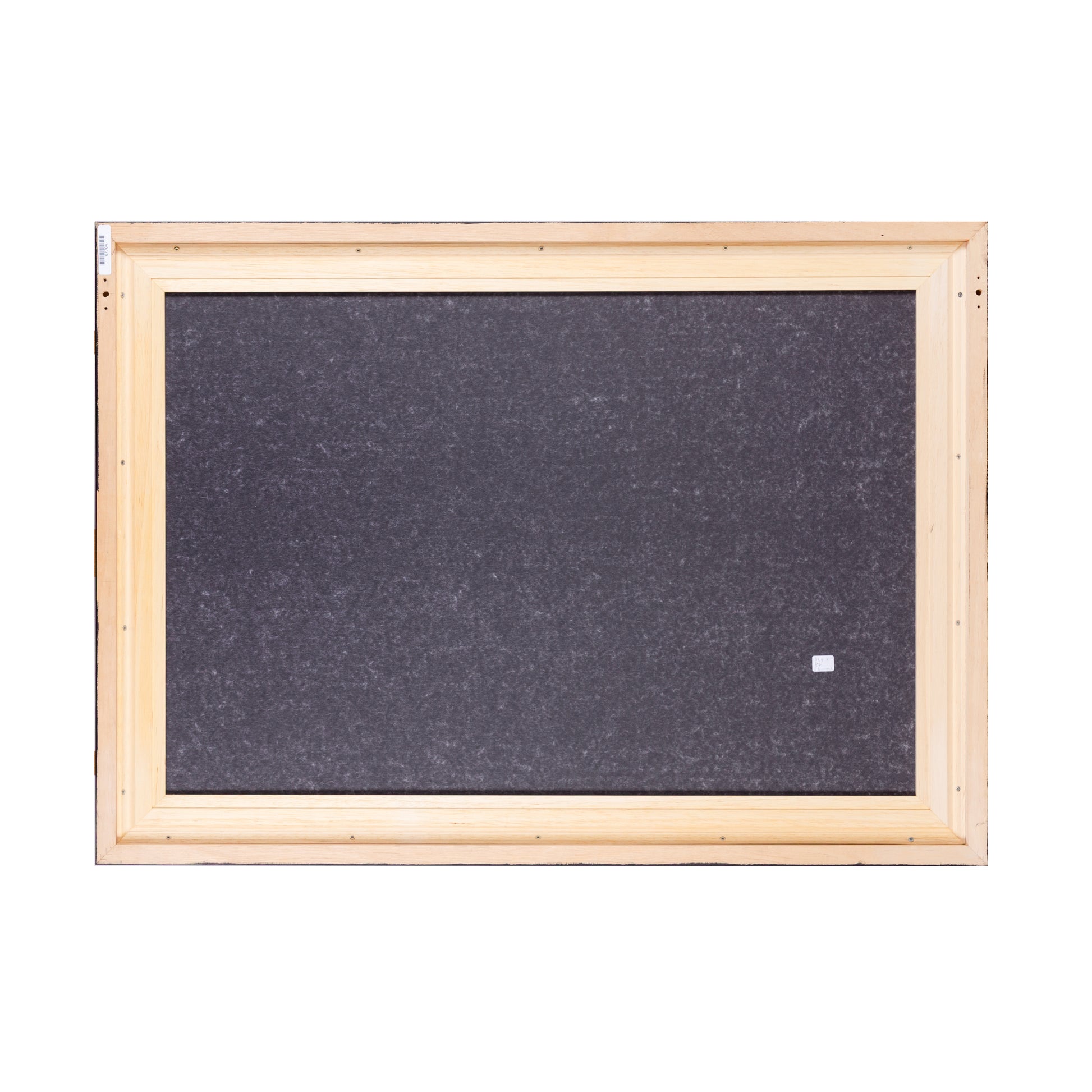 Zwarte houten lijst met museumglas, 66 x 91 cm-3