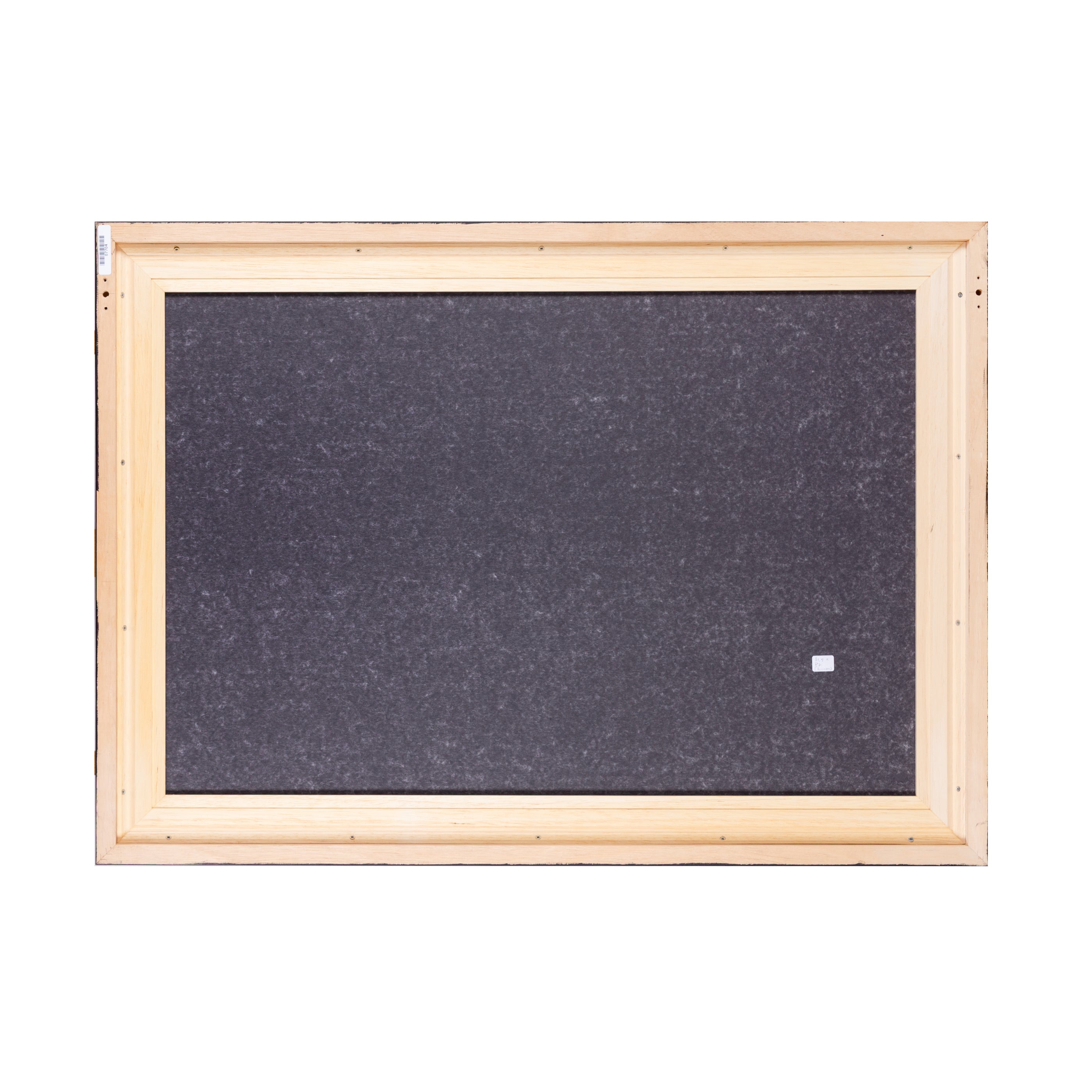 Zwarte houten lijst met museumglas, 66 x 91 cm-zoom-3