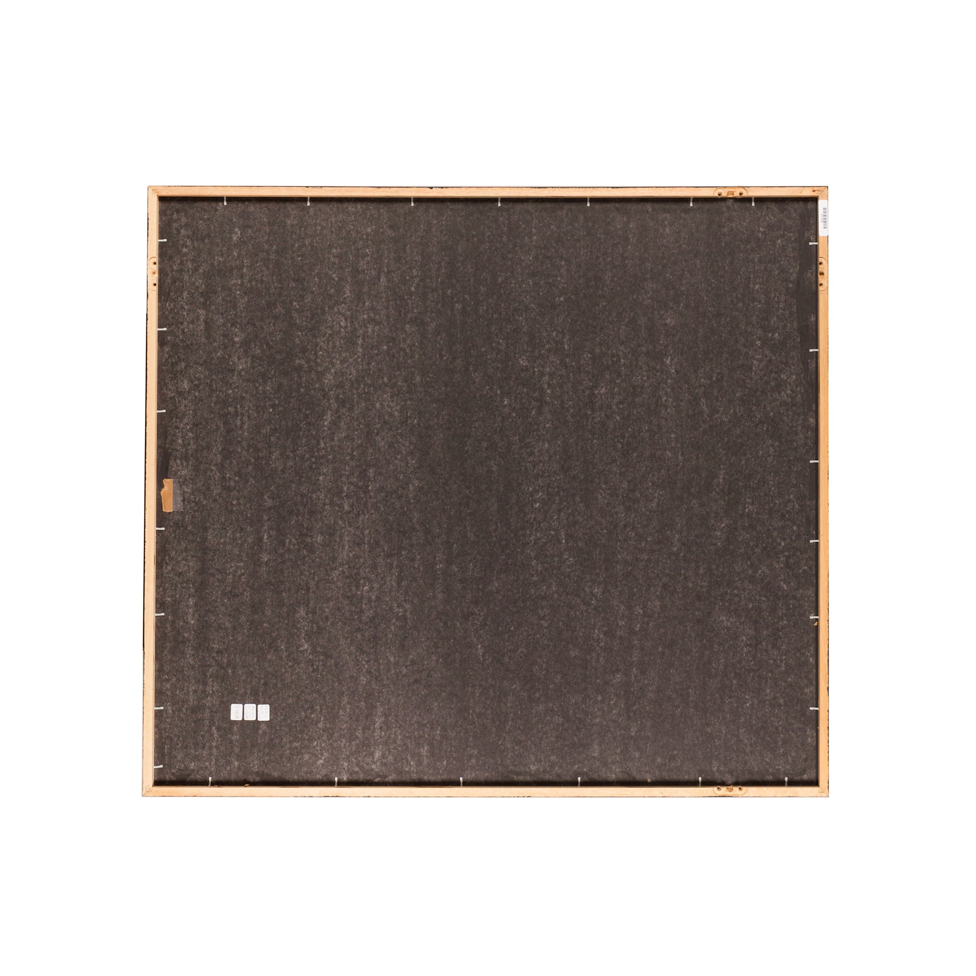 Zwarte houten lijst met museumglas, 96 x 85,5 cm-2