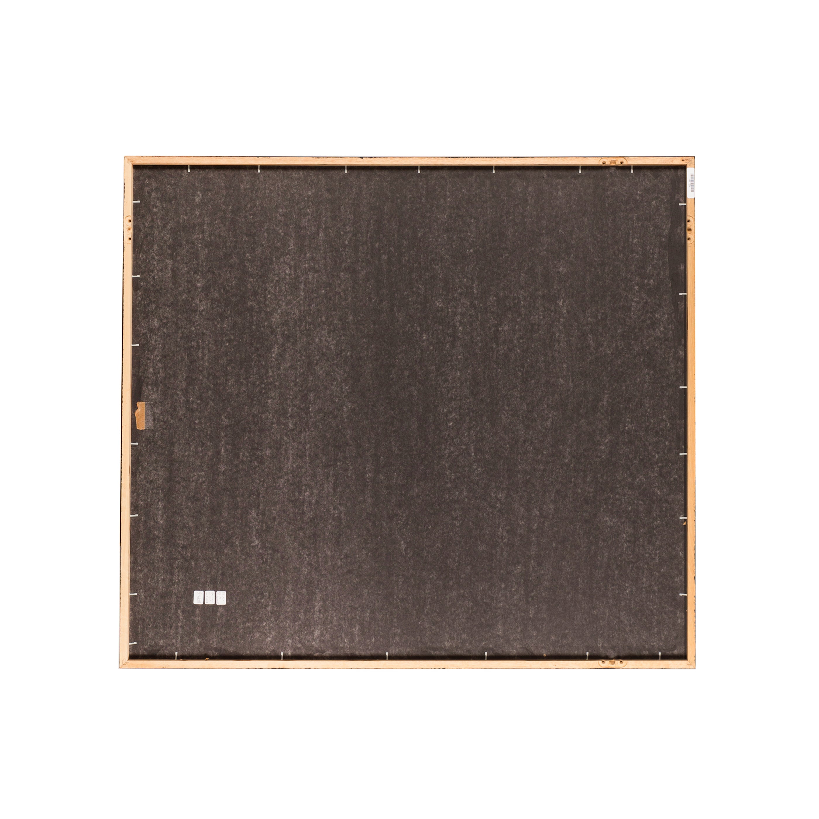 Zwarte houten lijst met museumglas, 96 x 85,5 cm-zoom-2