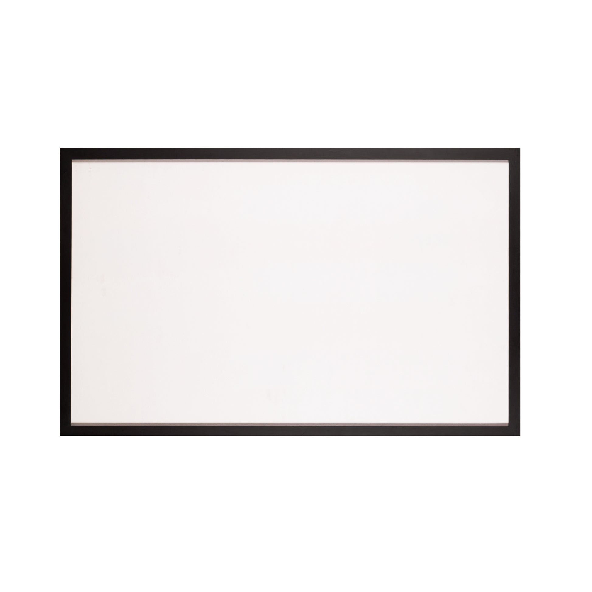 Zwarte houten lijst met museumglas, 70,5 x 111,5 cm-1