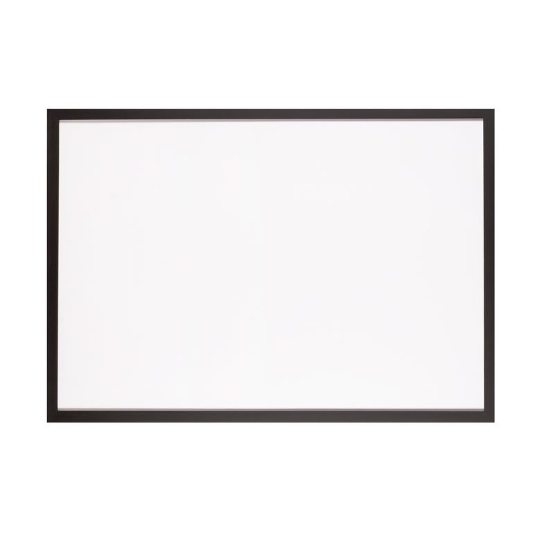 Zwarte houten lijst met museumglas, 78,5 x 111,5 cm-zoom-