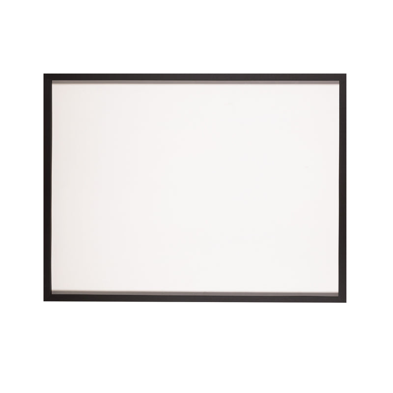 Zwarte houten lijst met museumglas, 83,5 x 109 cm-zoom-