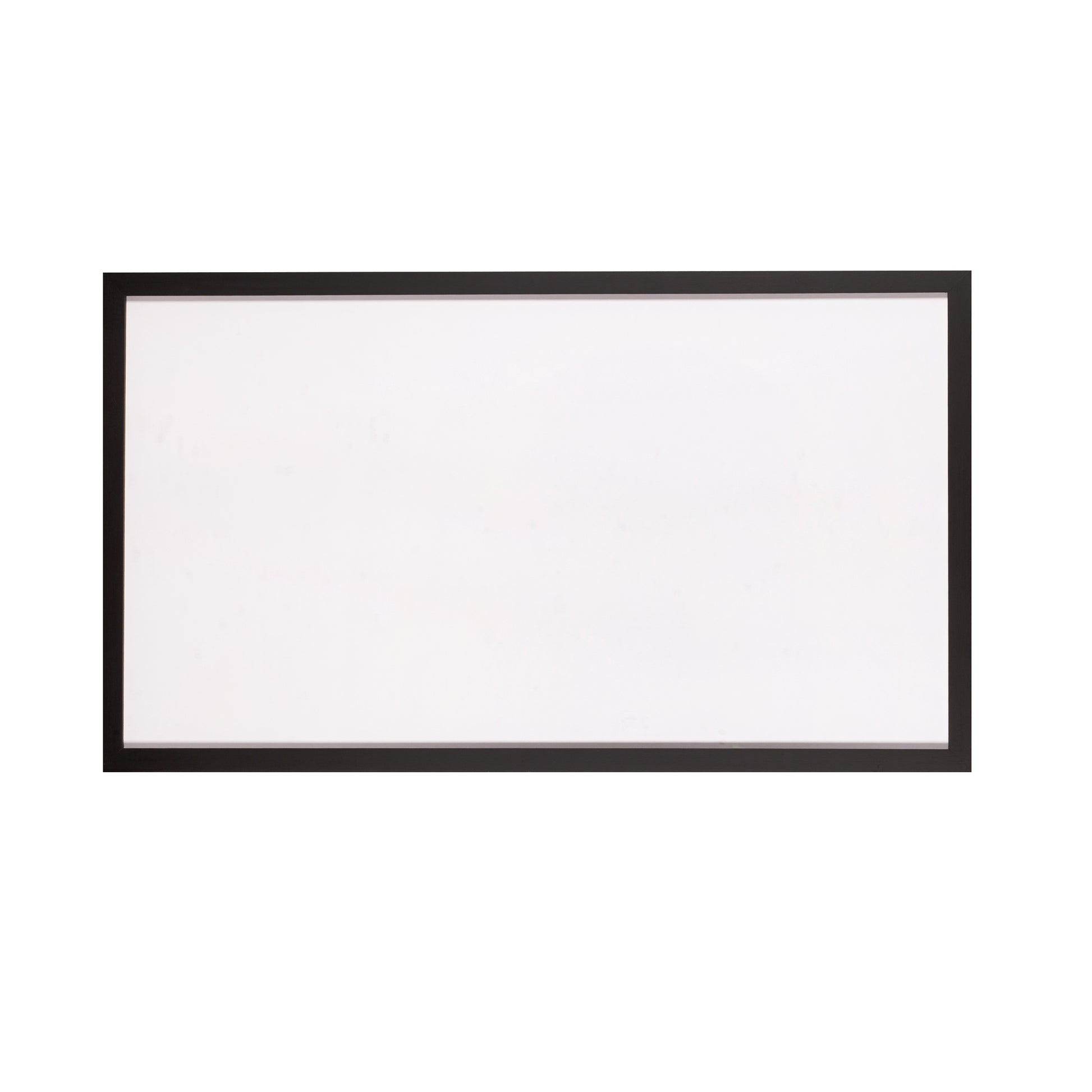Zwarte houten lijst met museumglas, 62,5 x 108,5 cm-1