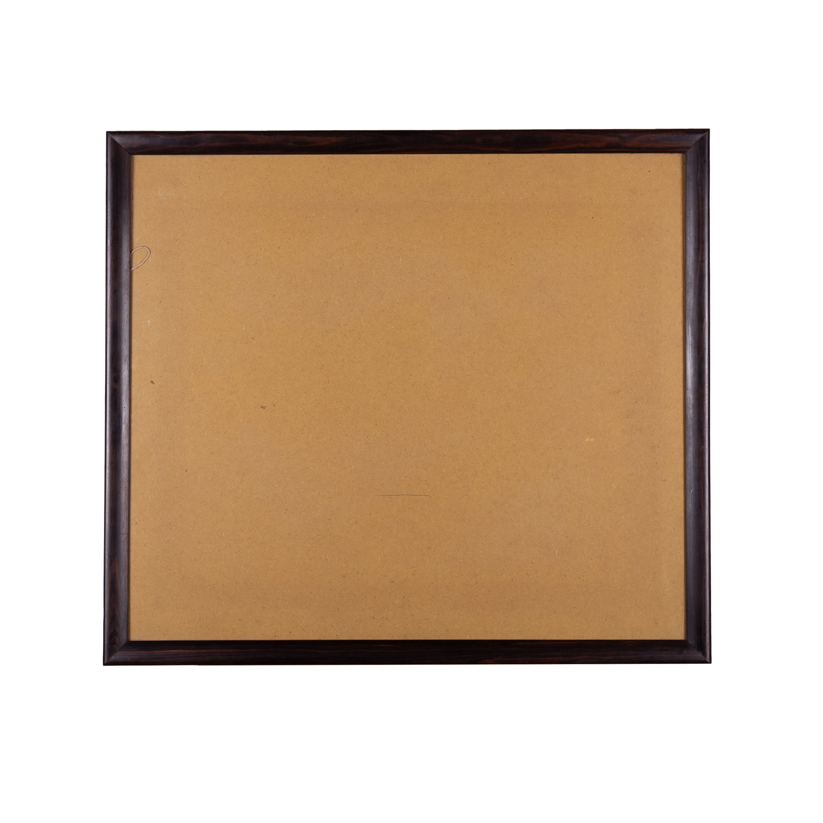 Bruine houten lijst; ca. 63,5 x 72,5 x 2,5 cm; 20e eeuw