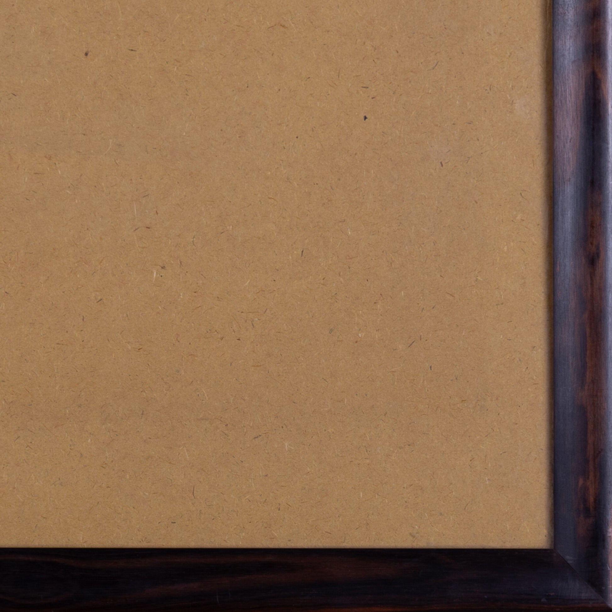 Bruine houten lijst; ca. 63,5 x 72,5 x 2,5 cm; begin 20e eeuw-3