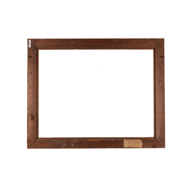 Antieke goudkleurige lijst; ca. 75,5 x 95 x 7 cm; eind 19e / begin 20e eeuw-zoom-