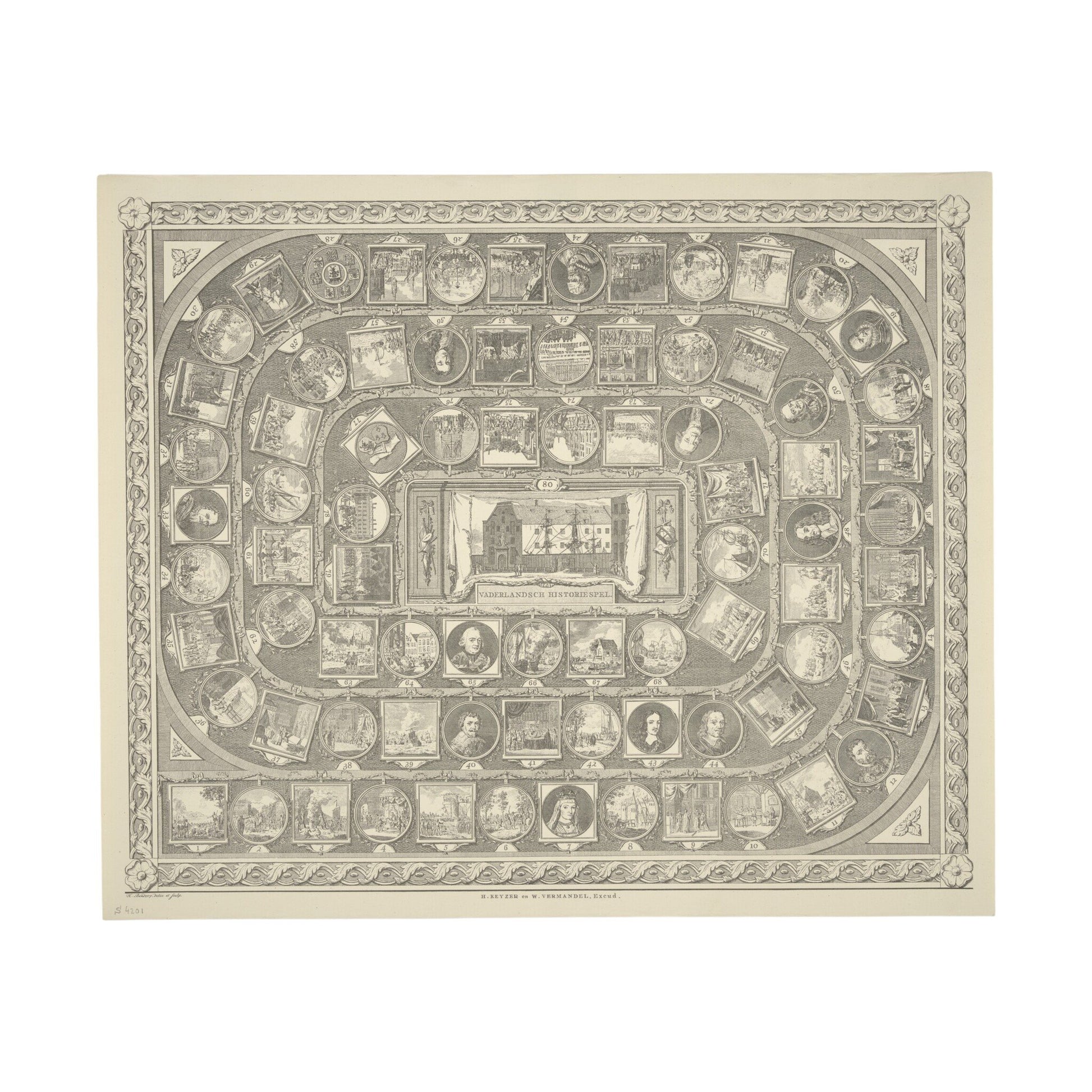 Vaderlandsche Historie-Spel, ca. 1790/1970-2