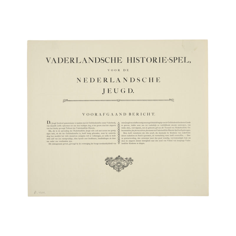 Vaderlandsche Historie-Spel, ca. 1790/1970-zoom-
