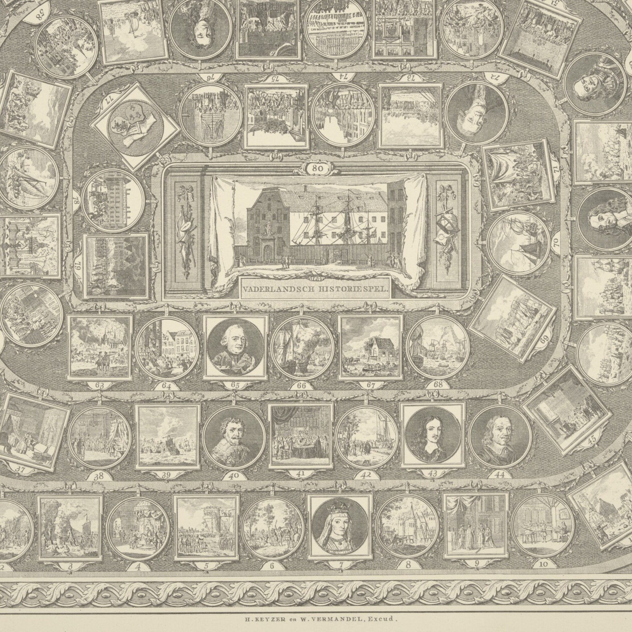 Vaderlandsche Historie-Spel, ca. 1790/1970-zoom-3