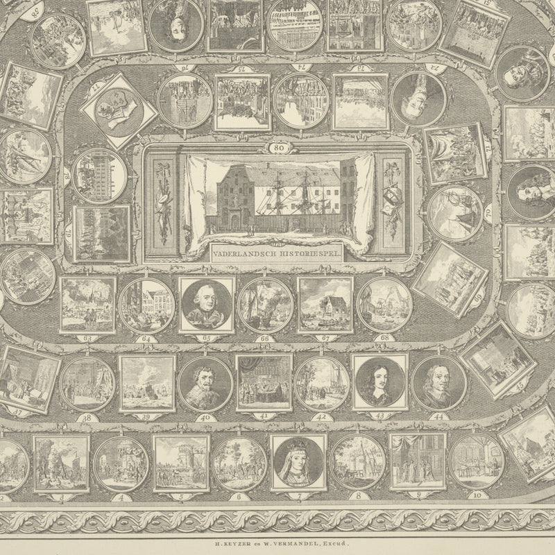 Vaderlandsche Historie-Spel, ca. 1790/1970-zoom-