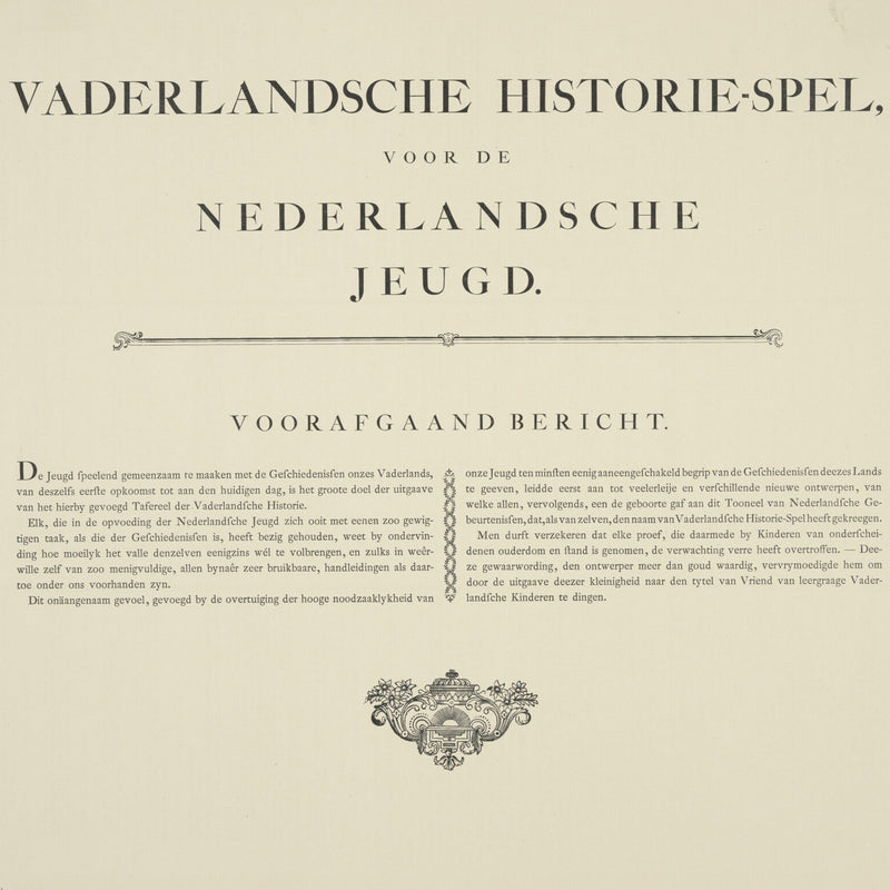 Vaderlandsche Historie-Spel, ca. 1790/1970-zoom-