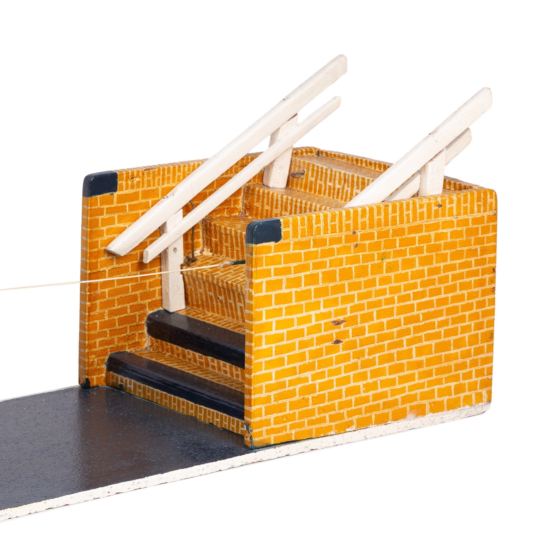 Jeen Eppinga, Model van een Leeuwarder grachtenpontje, ca. 1950-1960-zoom-10