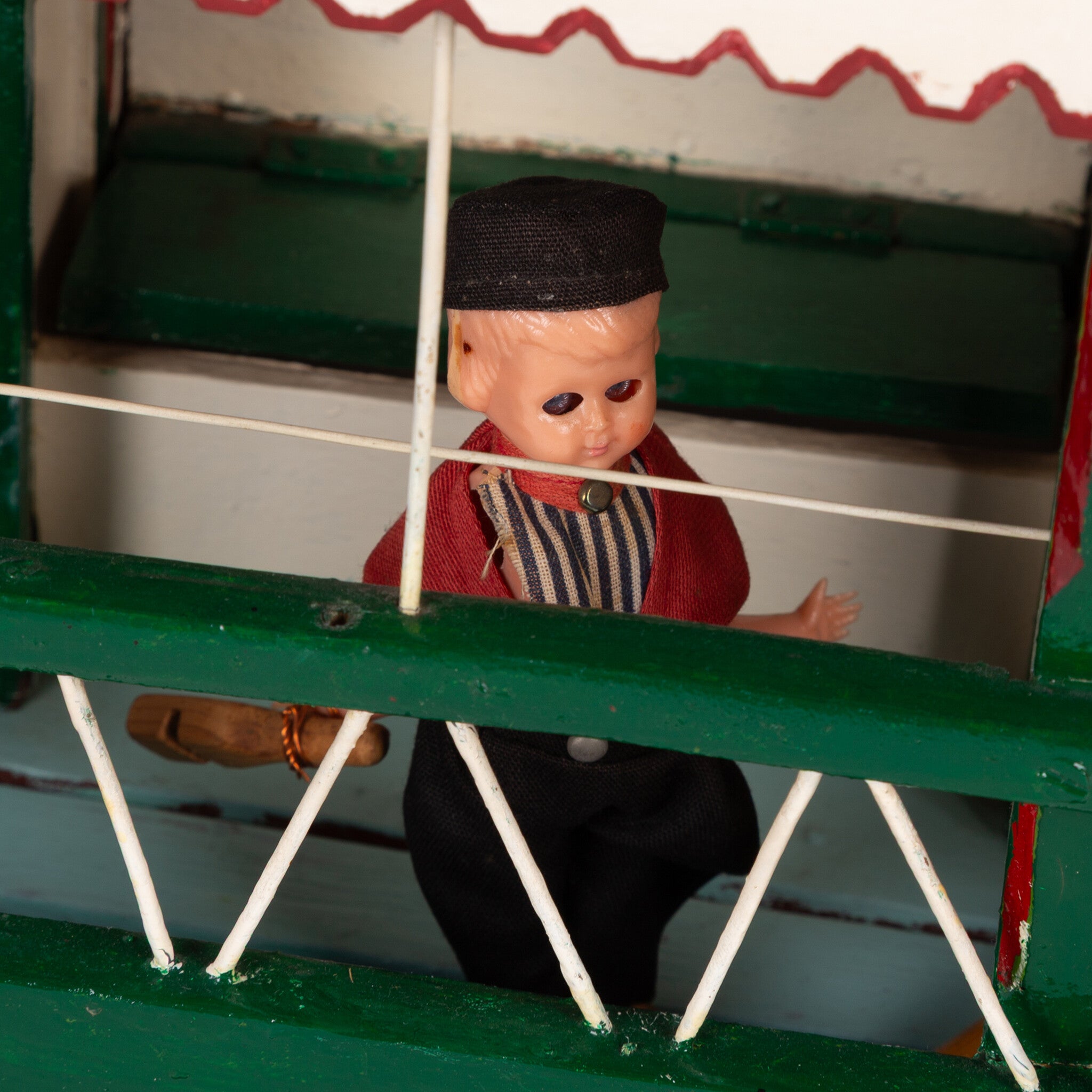 Jeen Eppinga, Model van een Leeuwarder grachtenpontje, ca. 1950-1960-zoom-5