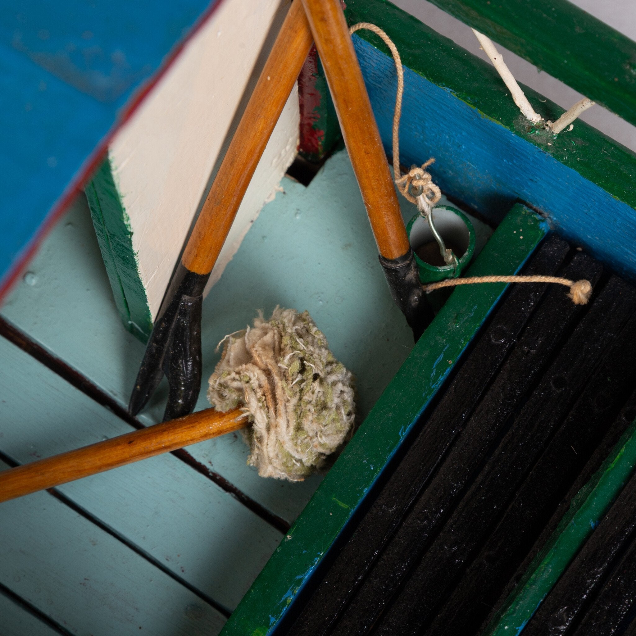 Jeen Eppinga, Model van een Leeuwarder grachtenpontje, ca. 1950-1960-zoom-6