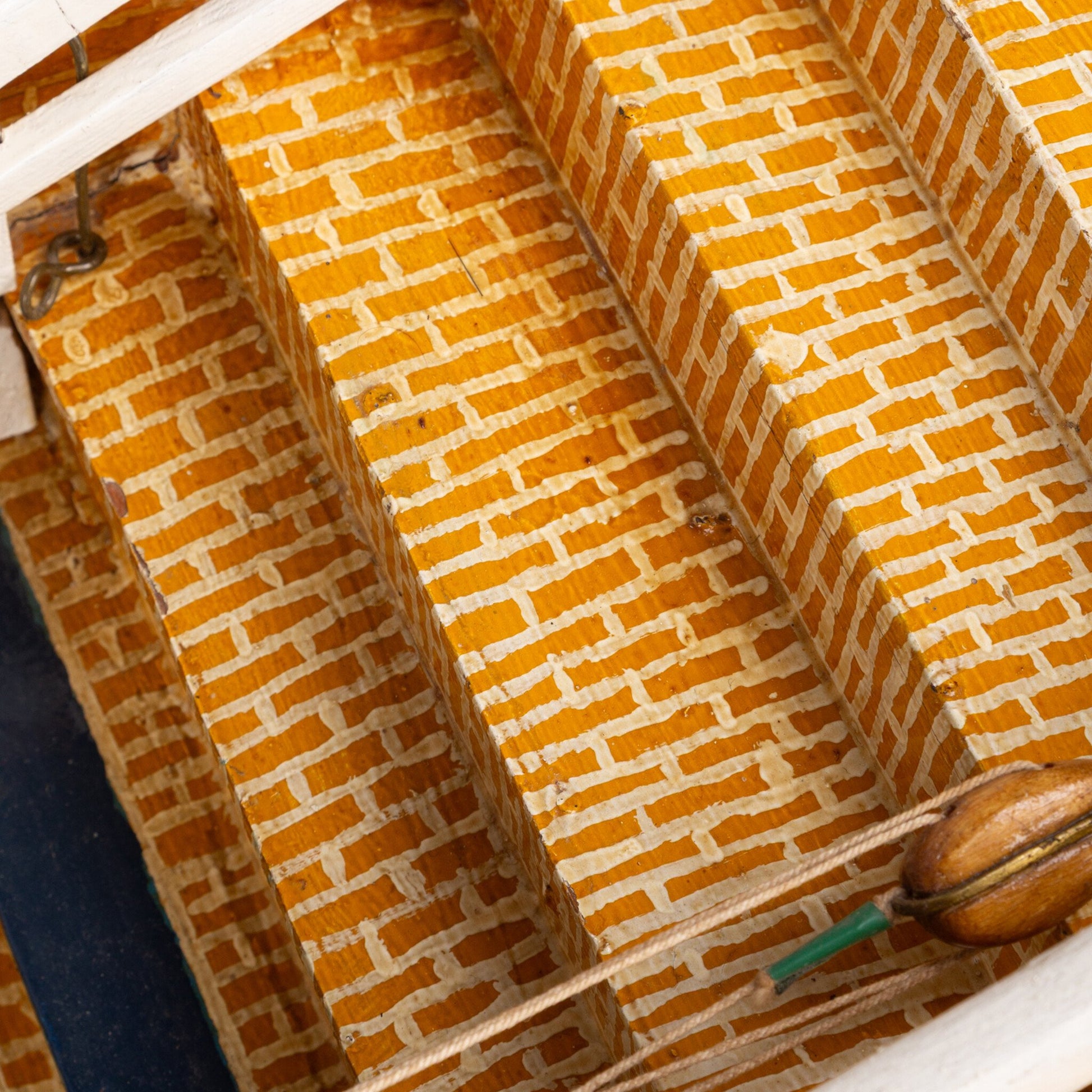 Jeen Eppinga, Model van een Leeuwarder grachtenpontje, ca. 1950-1960-8