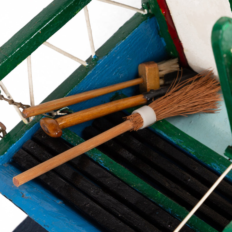 Jeen Eppinga, Model van een Leeuwarder grachtenpontje, ca. 1950-1960-zoom-