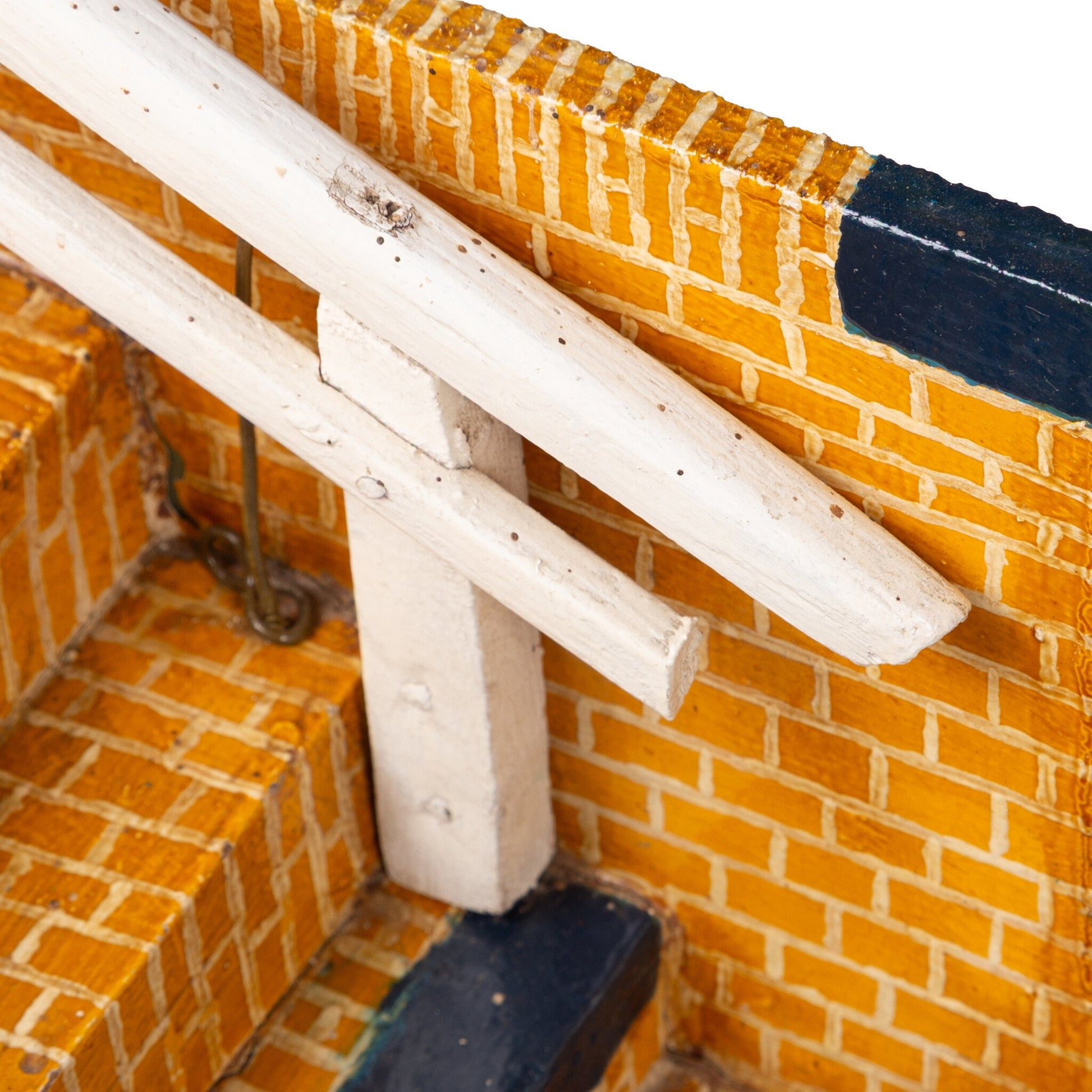 Jeen Eppinga, Model van een Leeuwarder grachtenpontje, ca. 1950-1960-9