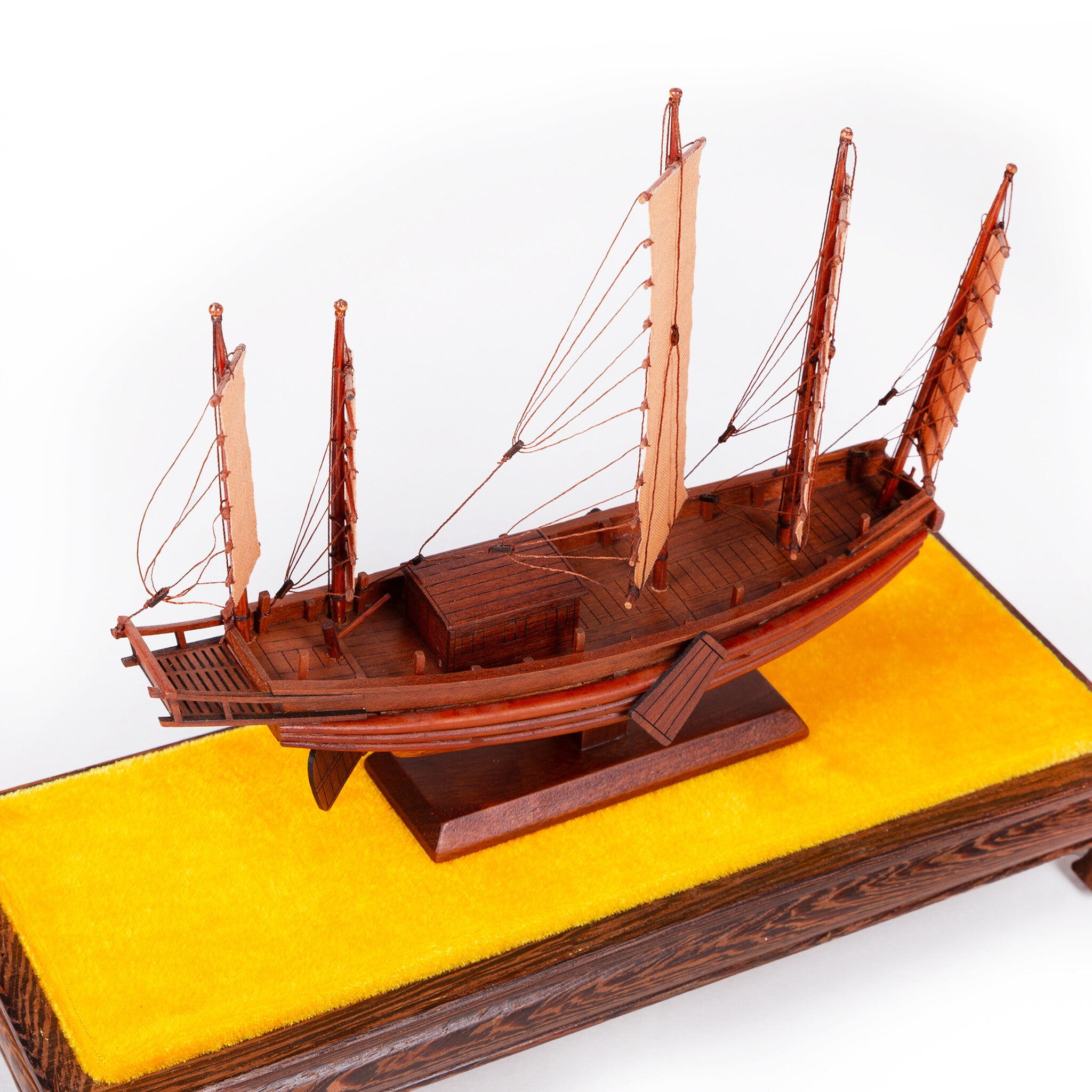 Model van een Chinese jonk, 2010-2016-zoom-6