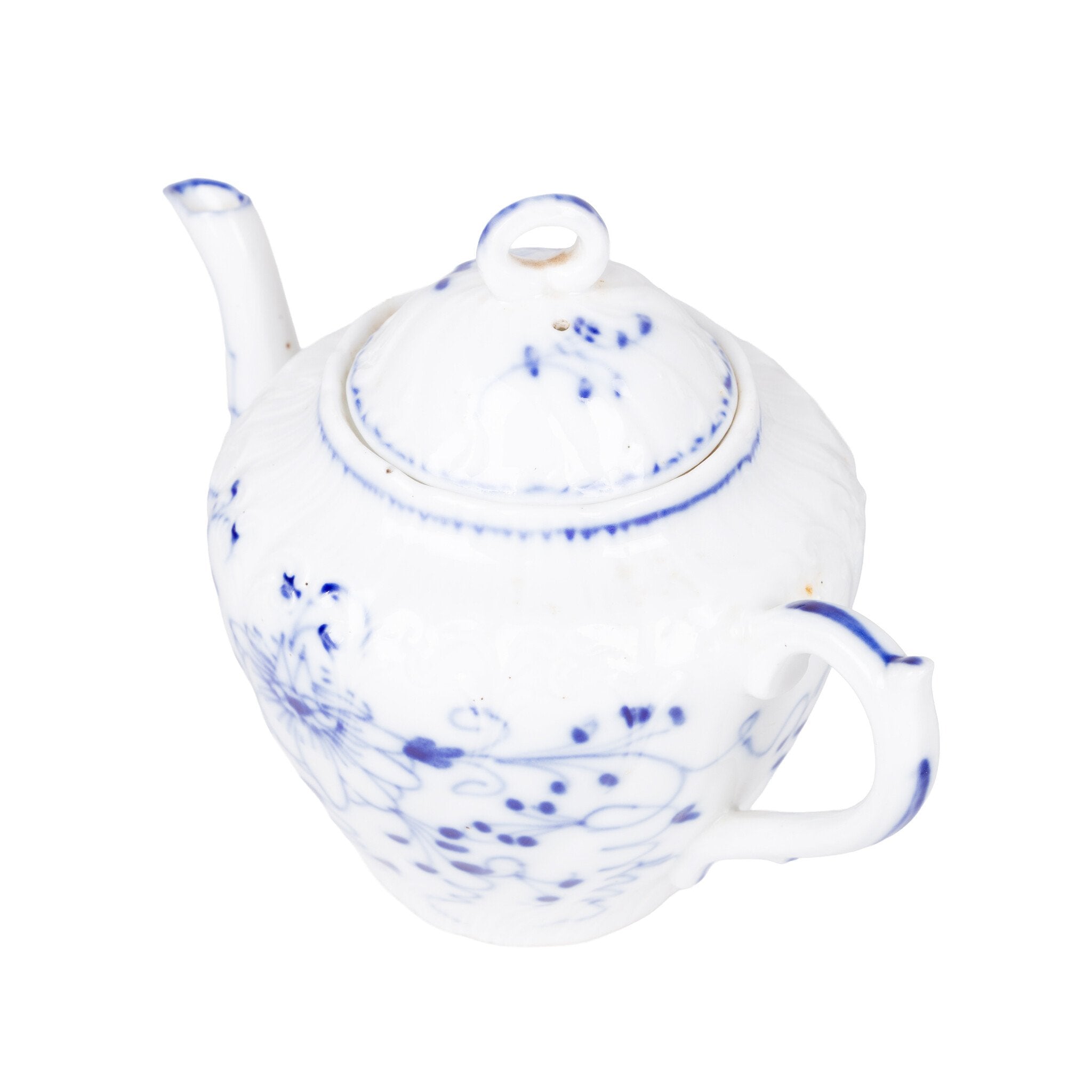 Blauw beschilderd servies, 27-delig-zoom-2