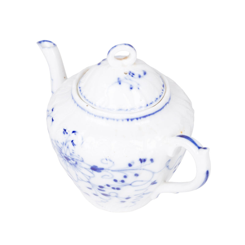 Blauw beschilderd servies, 27-delig-zoom-