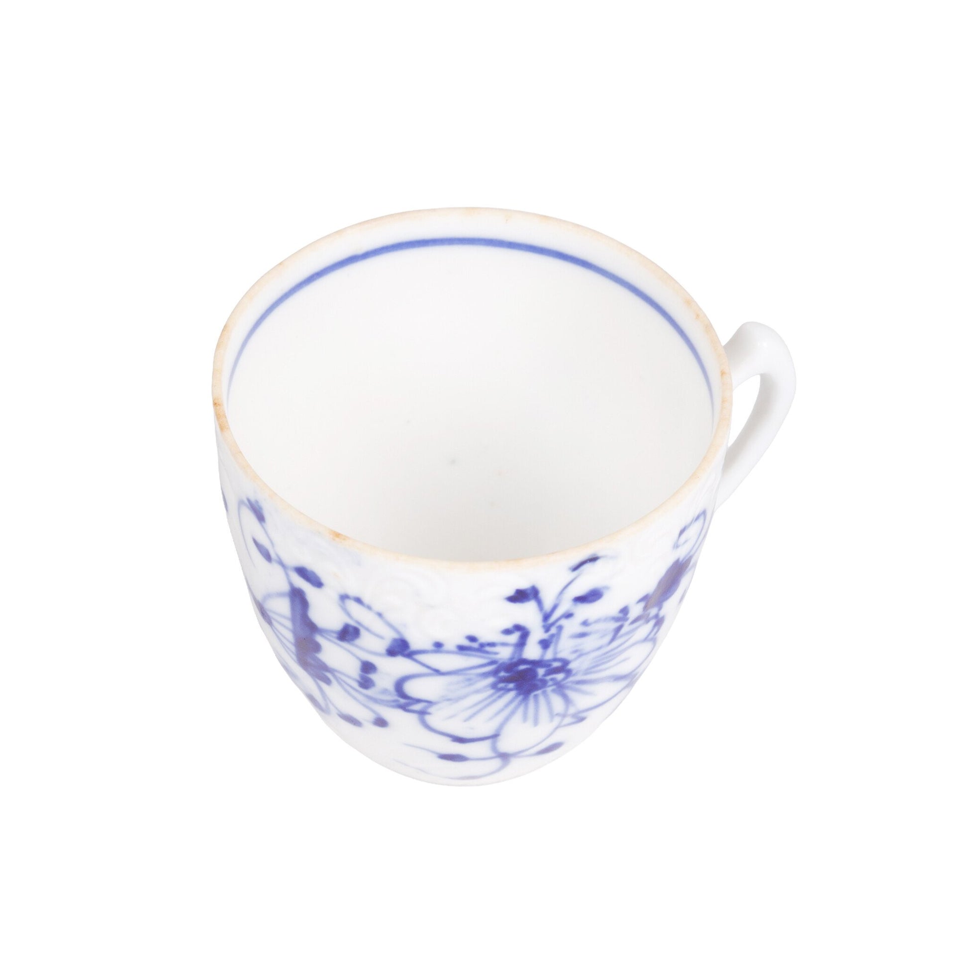 Blauw beschilderd servies, 27-delig-7