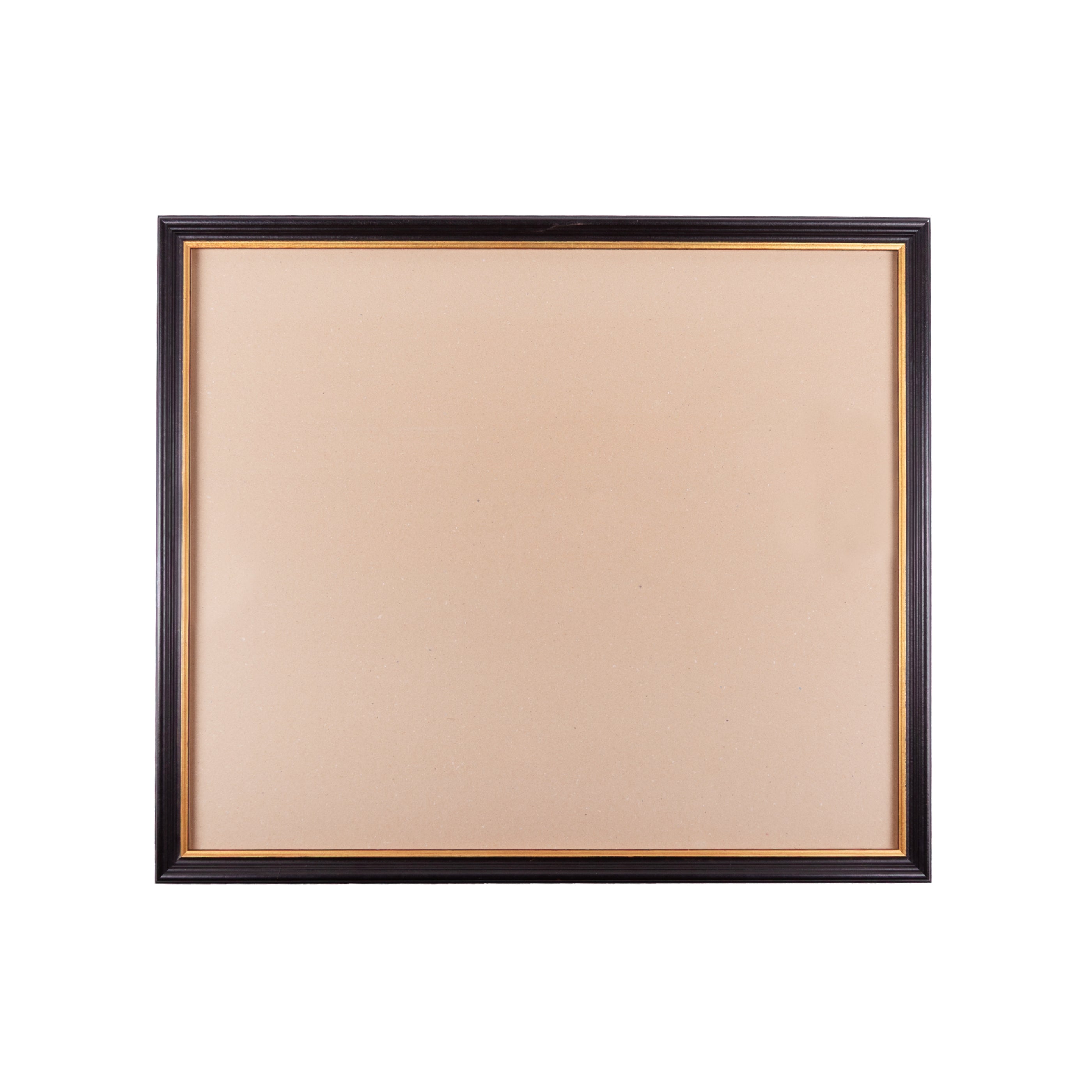 Zwarte houten lijst; ca. 79,5 x 68,5 x 3 cm; 20e eeuw