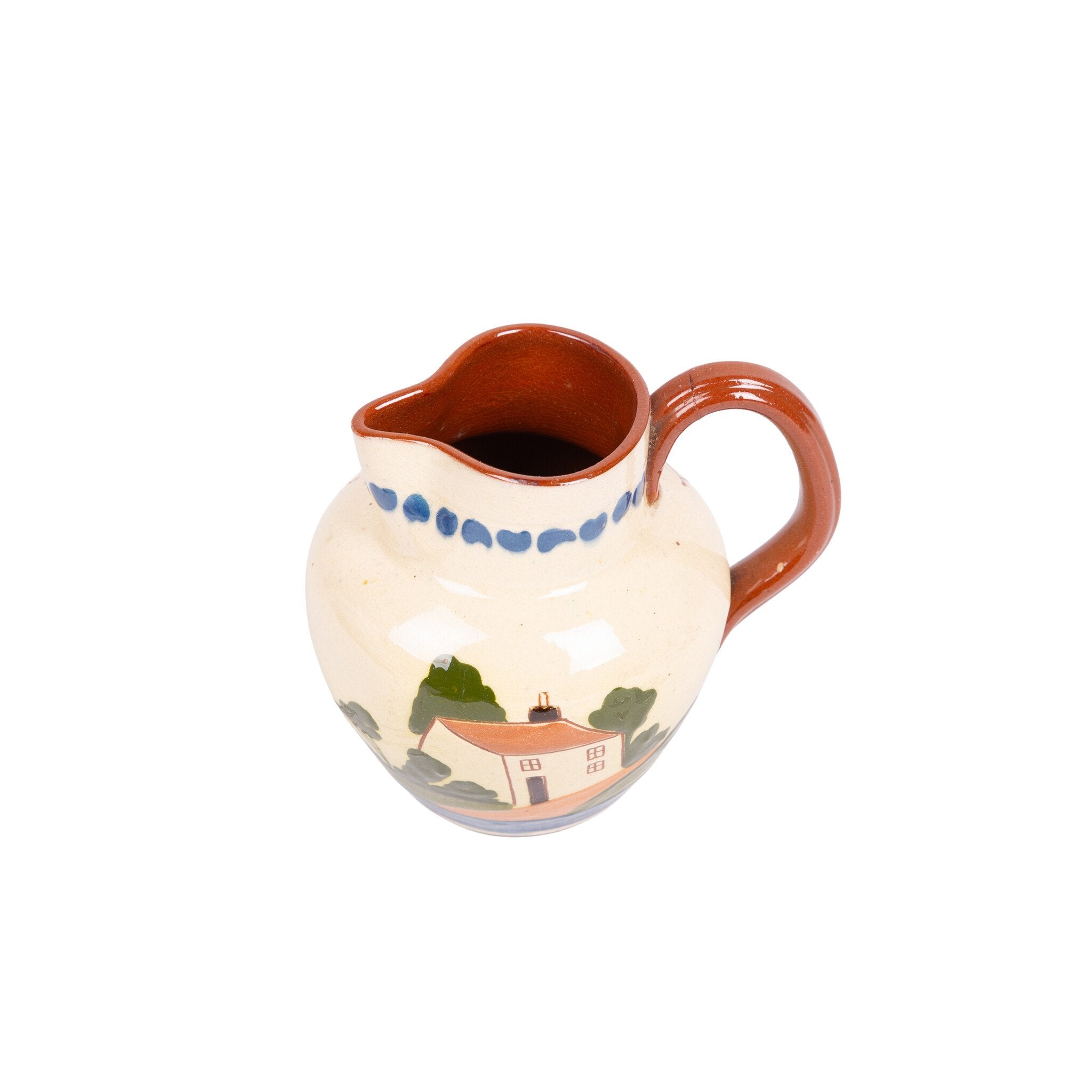 Schaal en waterkan van Torquay Pottery, 20e eeuw-zoom-6