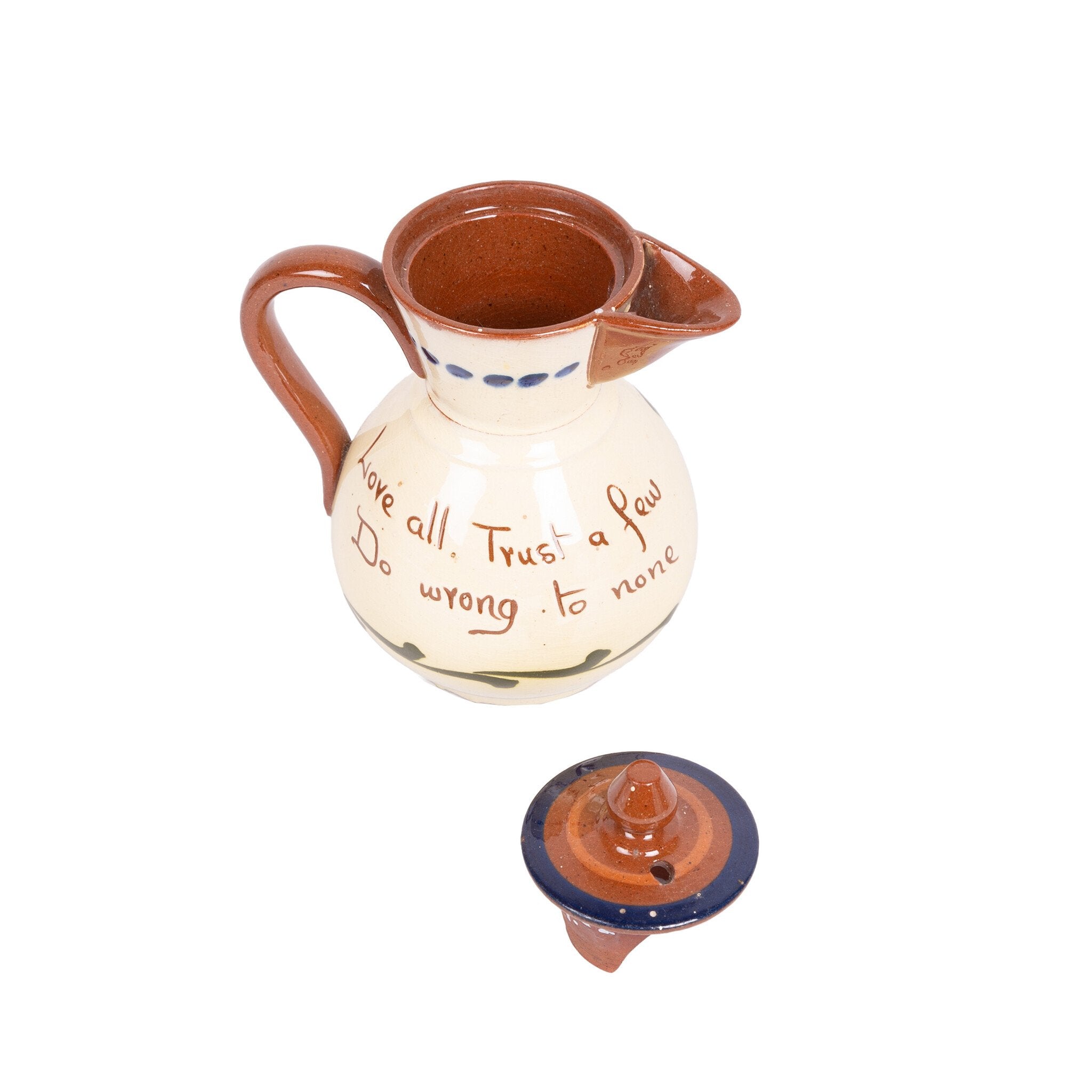 Theeset van Torquay Pottery, 20e eeuw-zoom-3