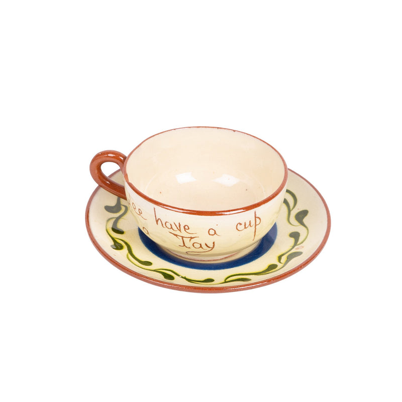 Theeservies van Torquay Pottery, 20e eeuw-zoom-