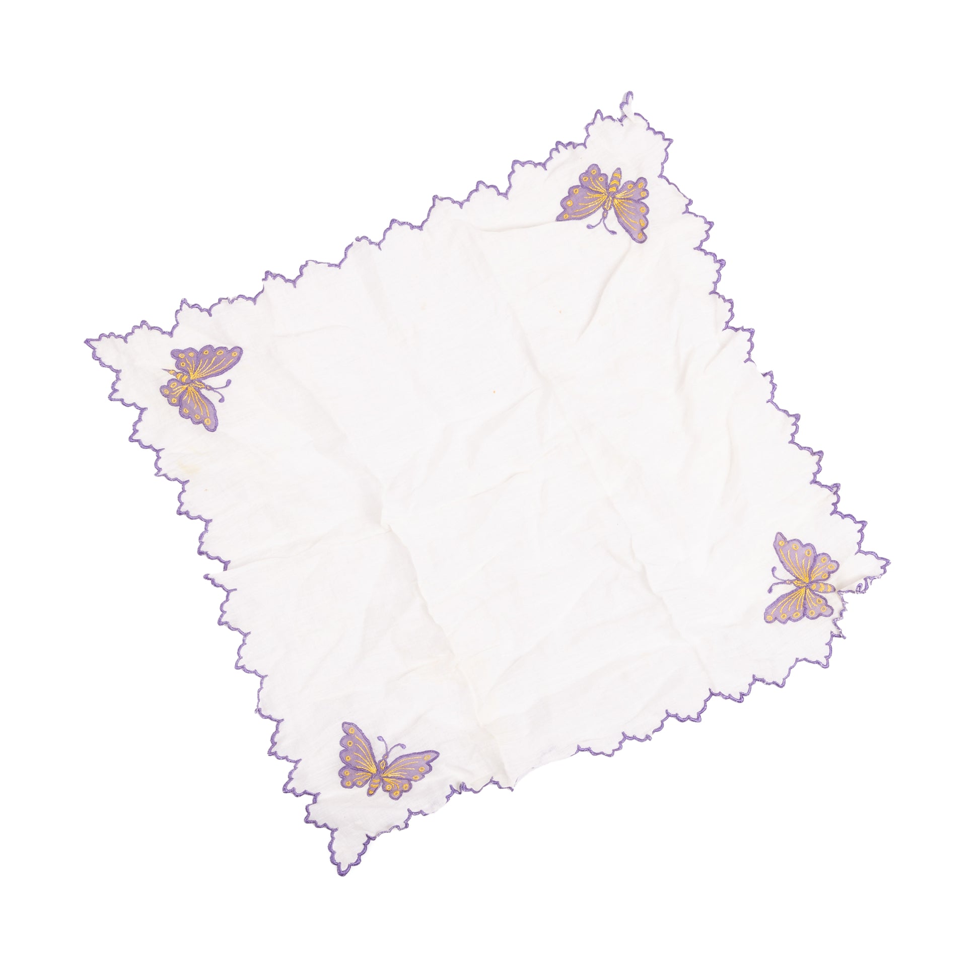 Set met tasje, handschoentjes en zakdoekje, 20e eeuw-6