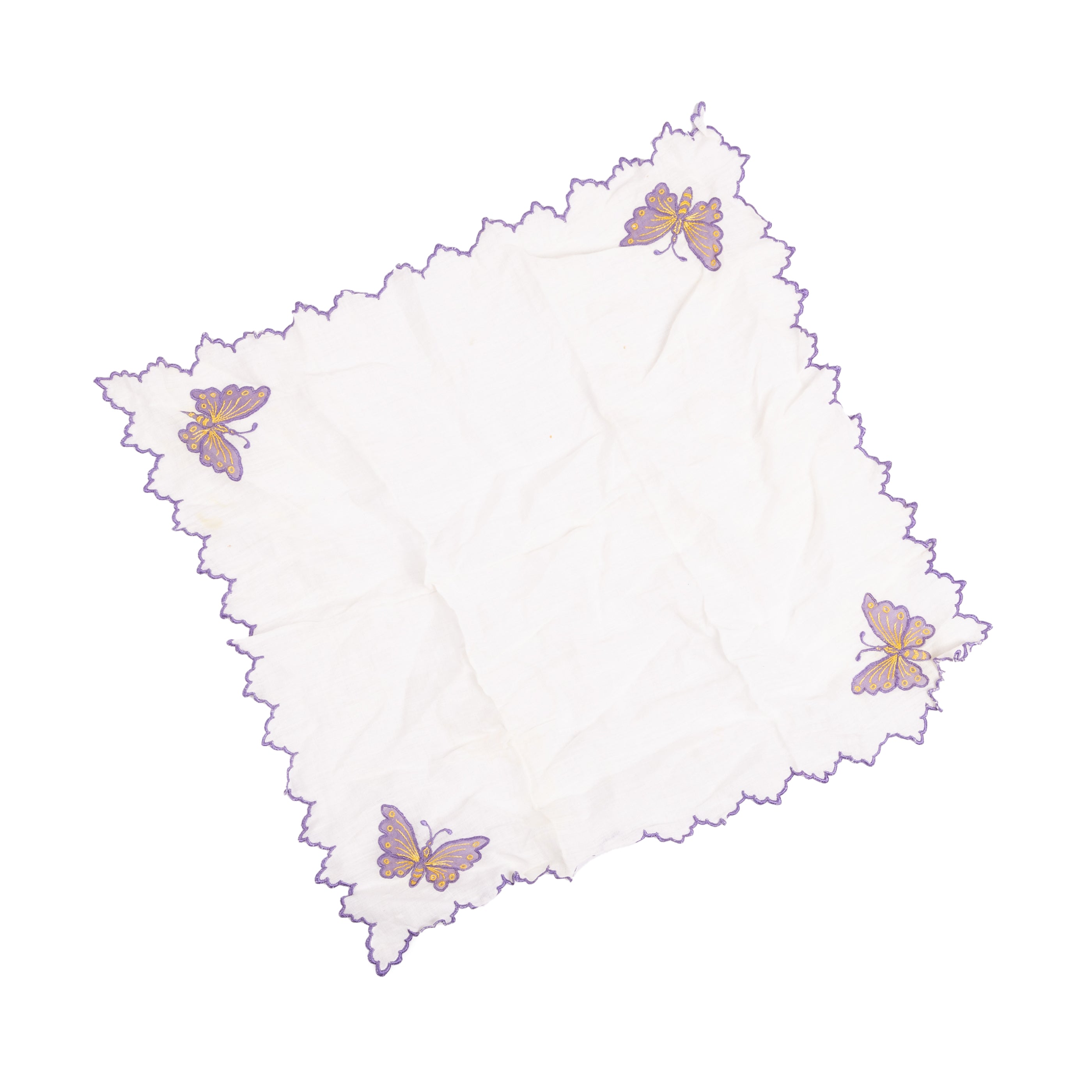 Set met tasje, handschoentjes en zakdoekje, 20e eeuw-zoom-6