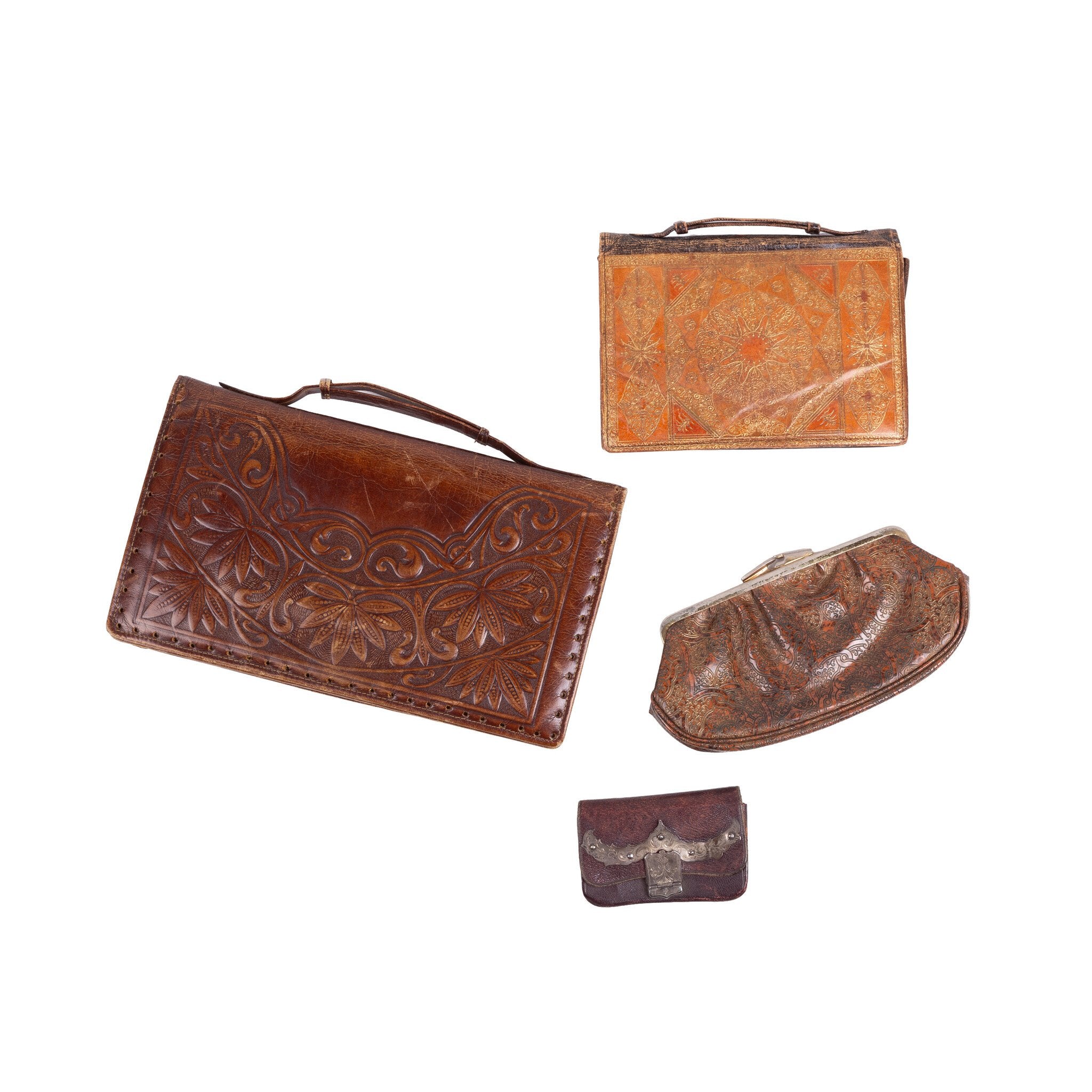 Vintage etuis en portemonnees, 20e eeuw