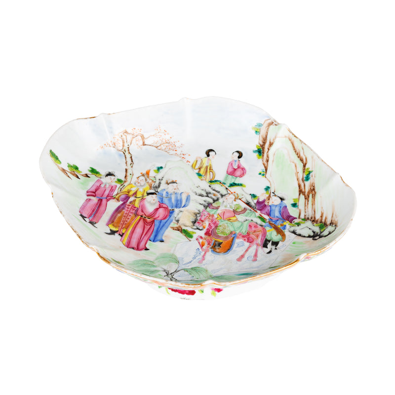 Set Chinees porselein in de stijl 'Famille Rose', 19e eeuw-zoom-