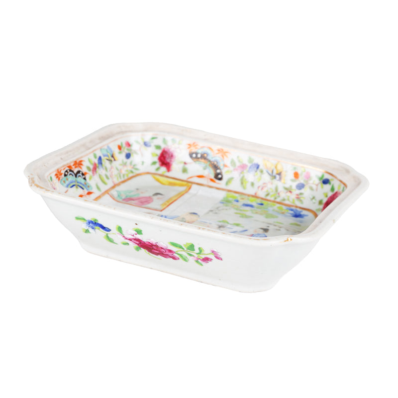 Set Chinees porselein in de stijl 'Famille Rose', 19e eeuw-zoom-