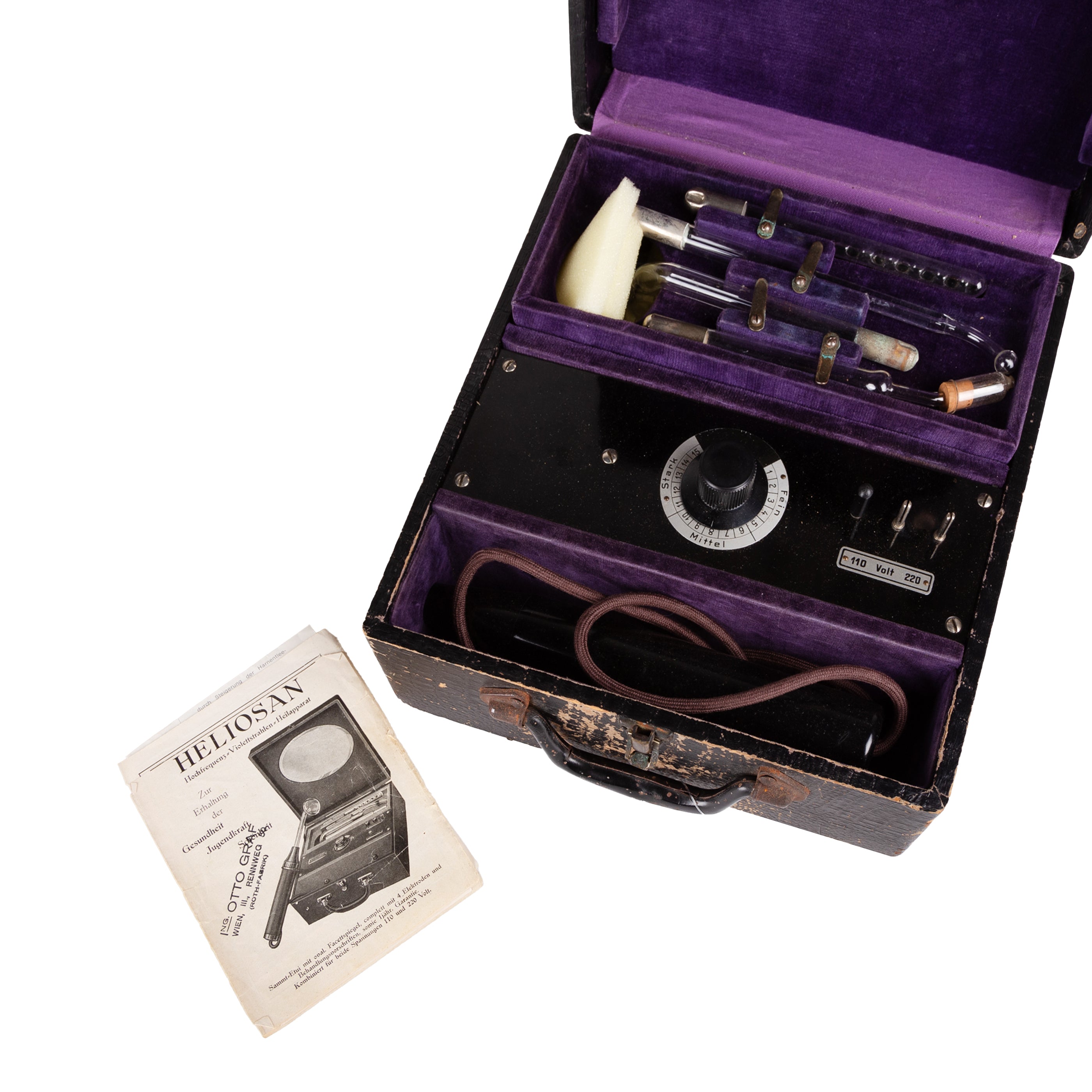 Violet ray set, 20e eeuw