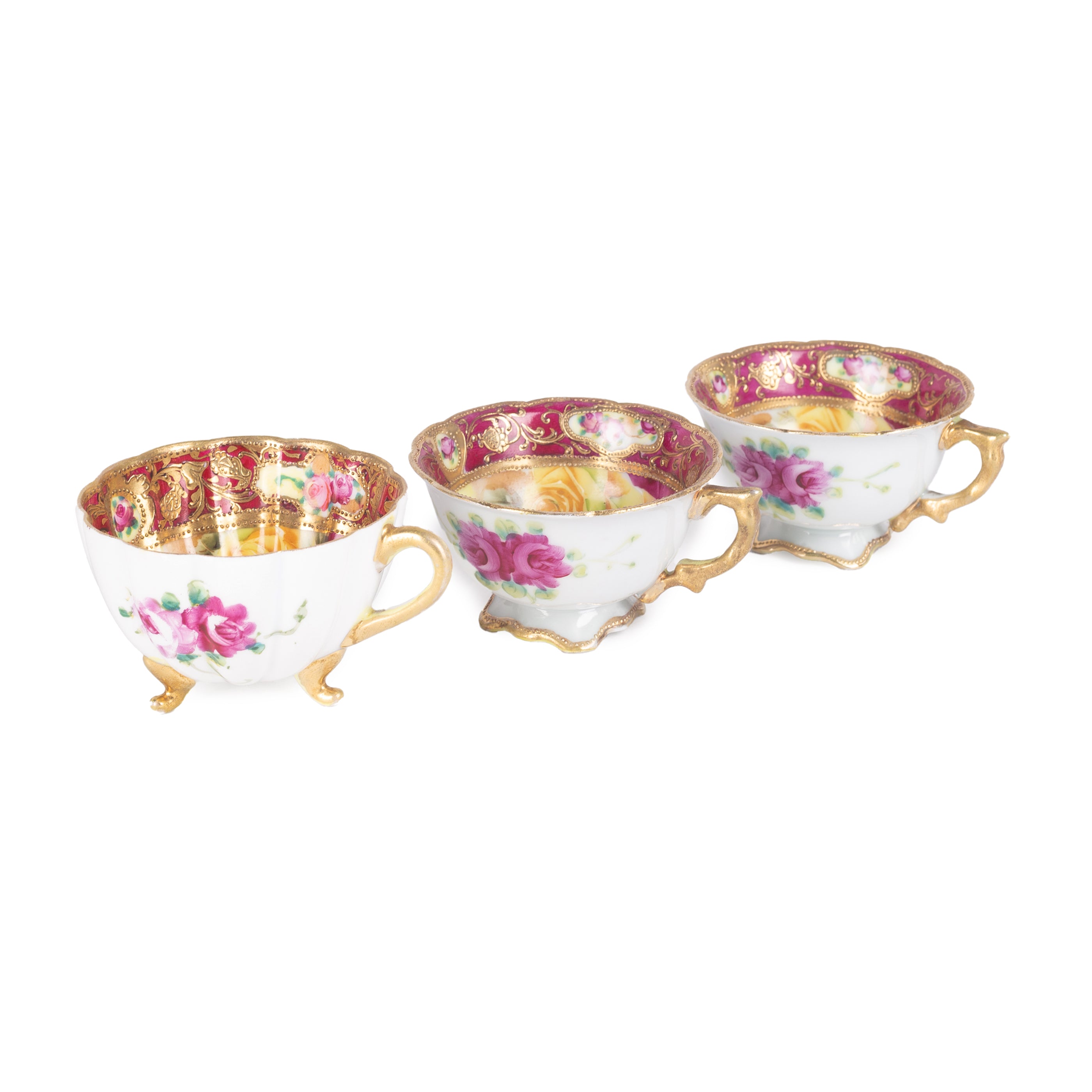 Diverse stukken Japans Nippon-servies, begin 20e eeuw