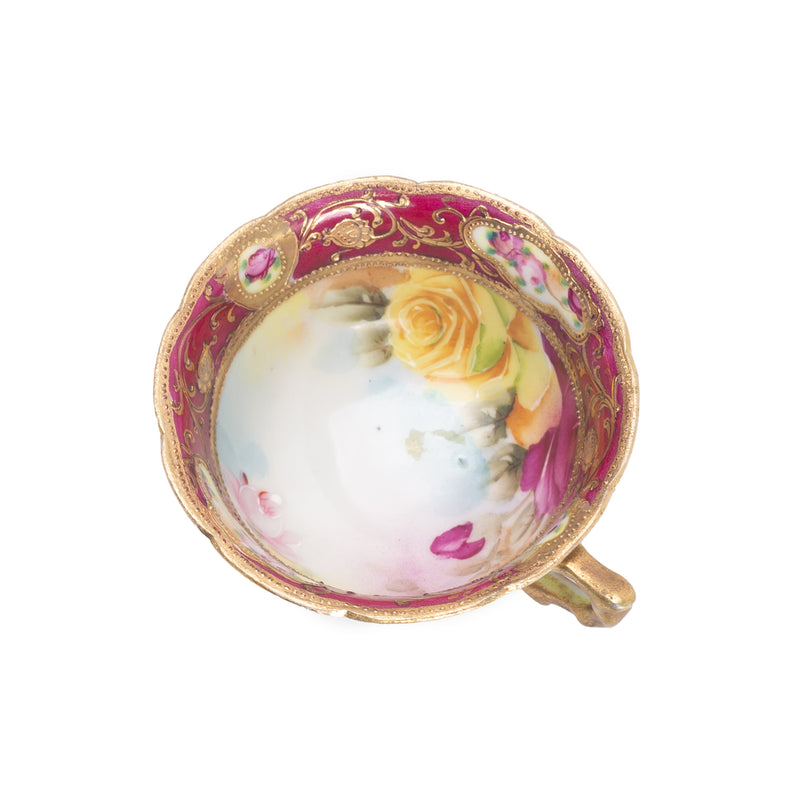 Diverse stukken Japans Nippon-servies, begin 20e eeuw-zoom-